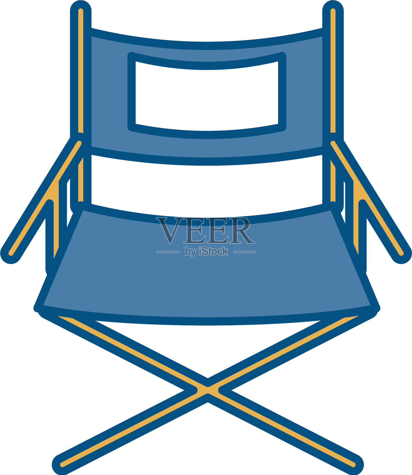 剧院的椅子上图标设计元素图片