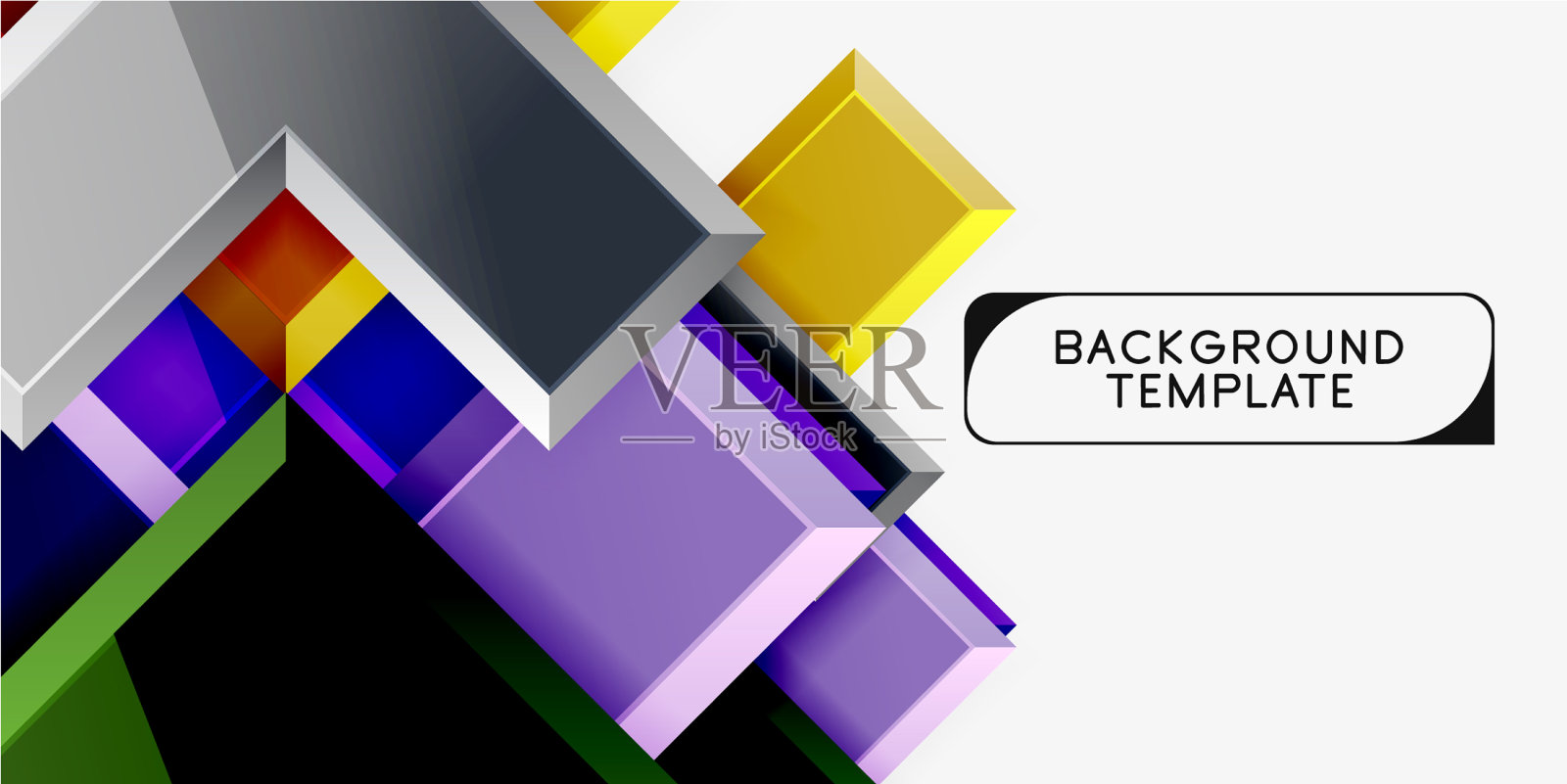 光滑的现代几何背景抽象插画图片素材