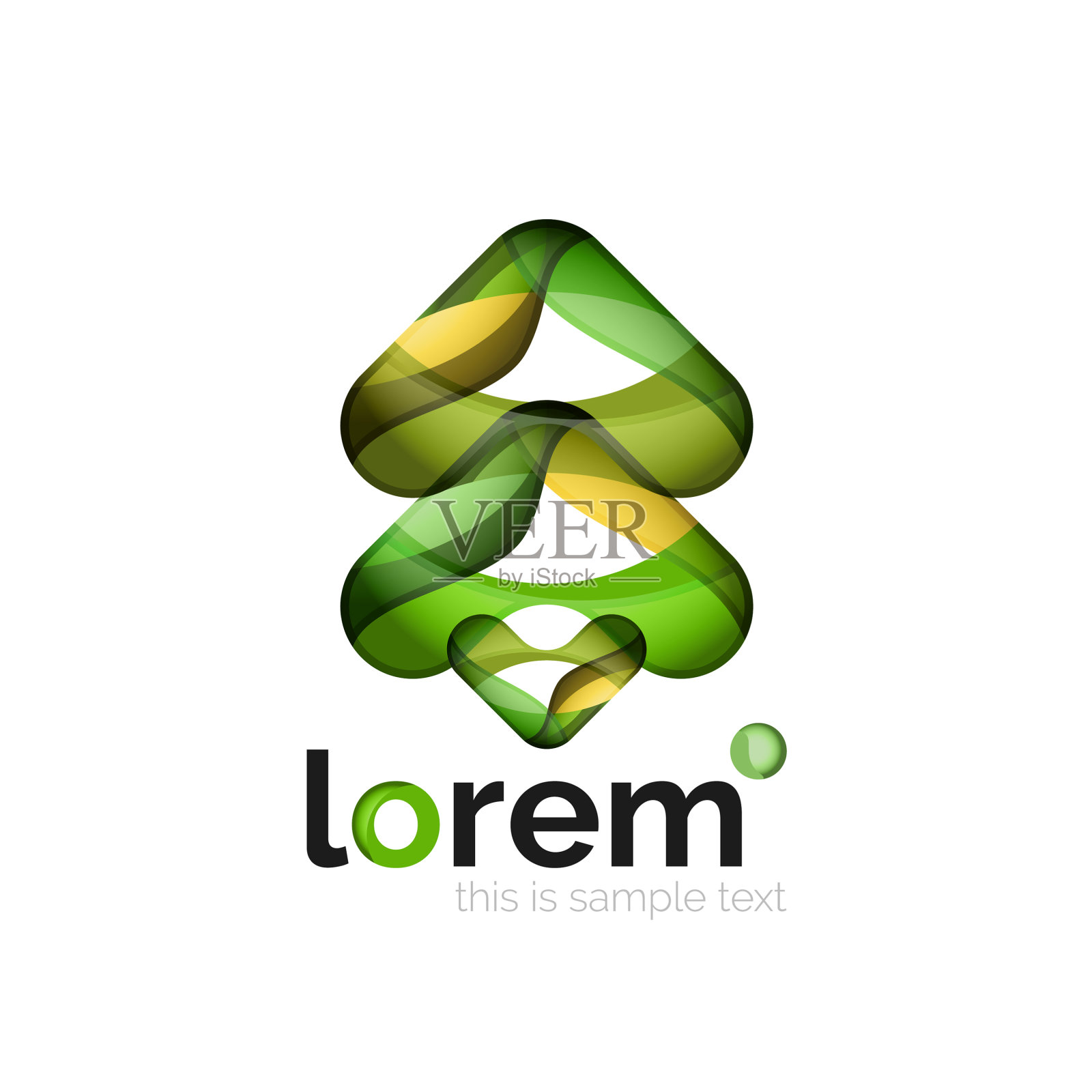 几何收敛商业图标设计元素图片