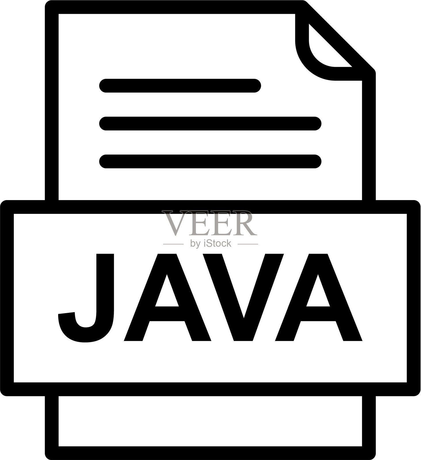 Java文件文档图标设计元素图片