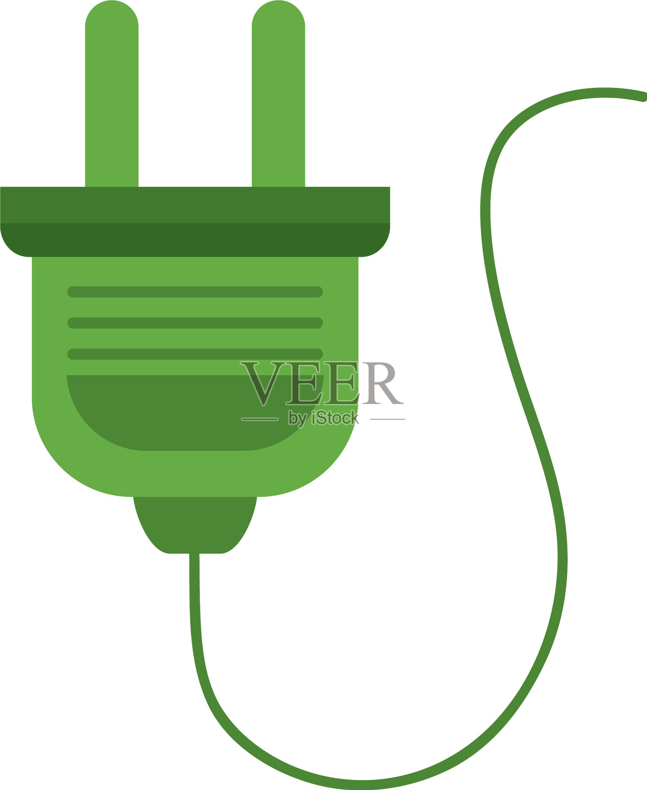 能源插头连接图标插画图片素材