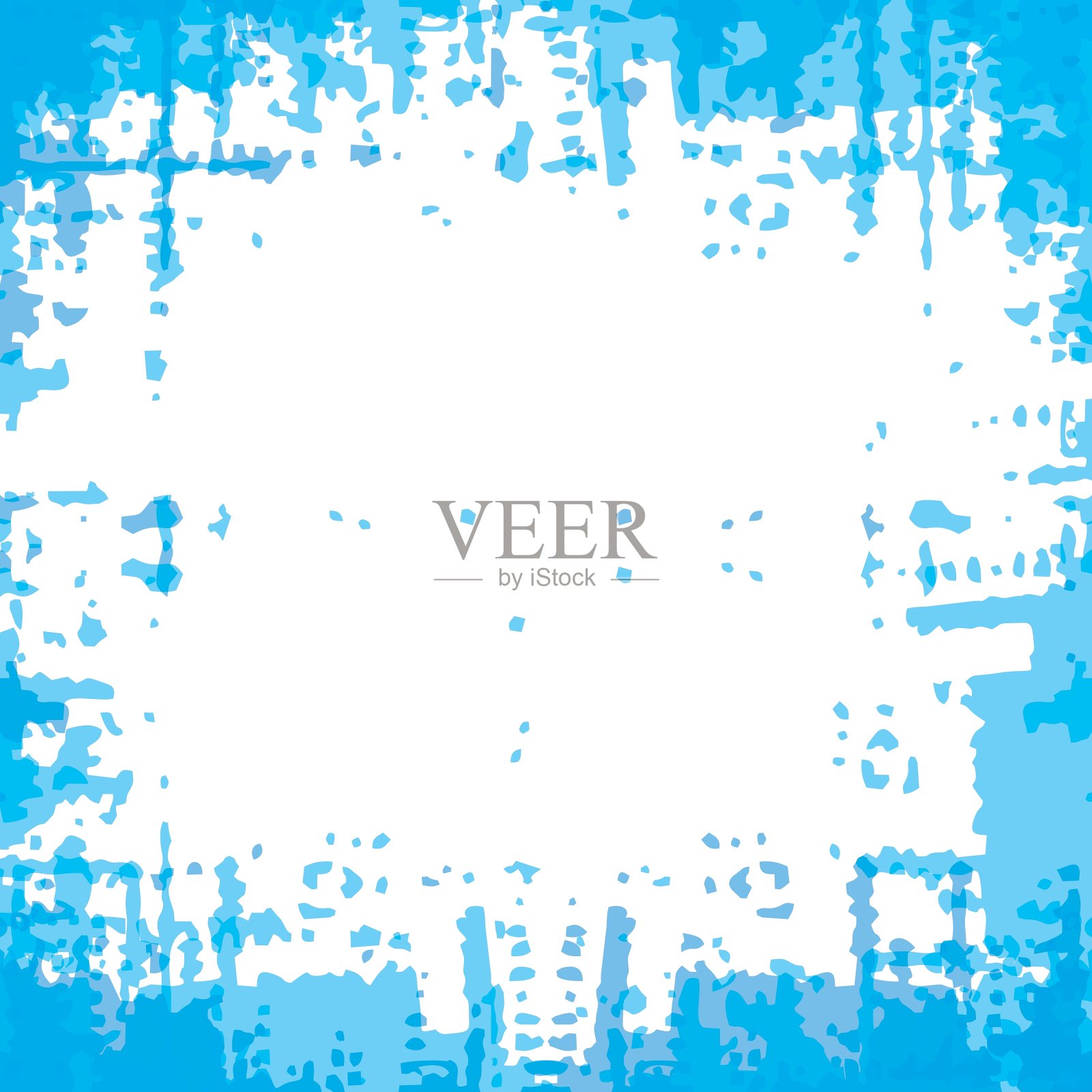 彩色垃圾框抽象纹理插画图片素材