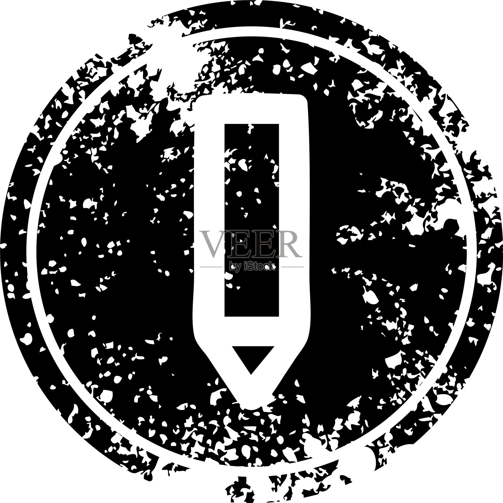 简单的铅笔图标图标素材