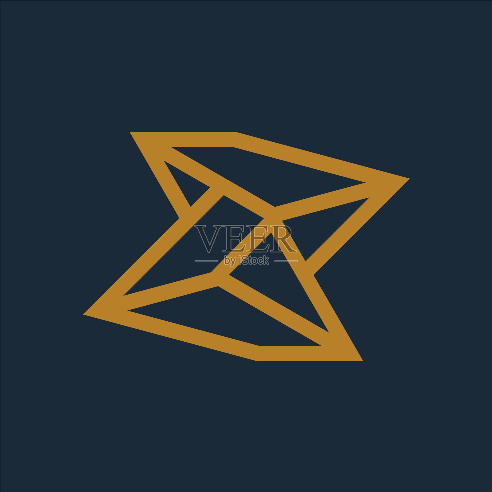 彩色抽象标志设计模板图标素材