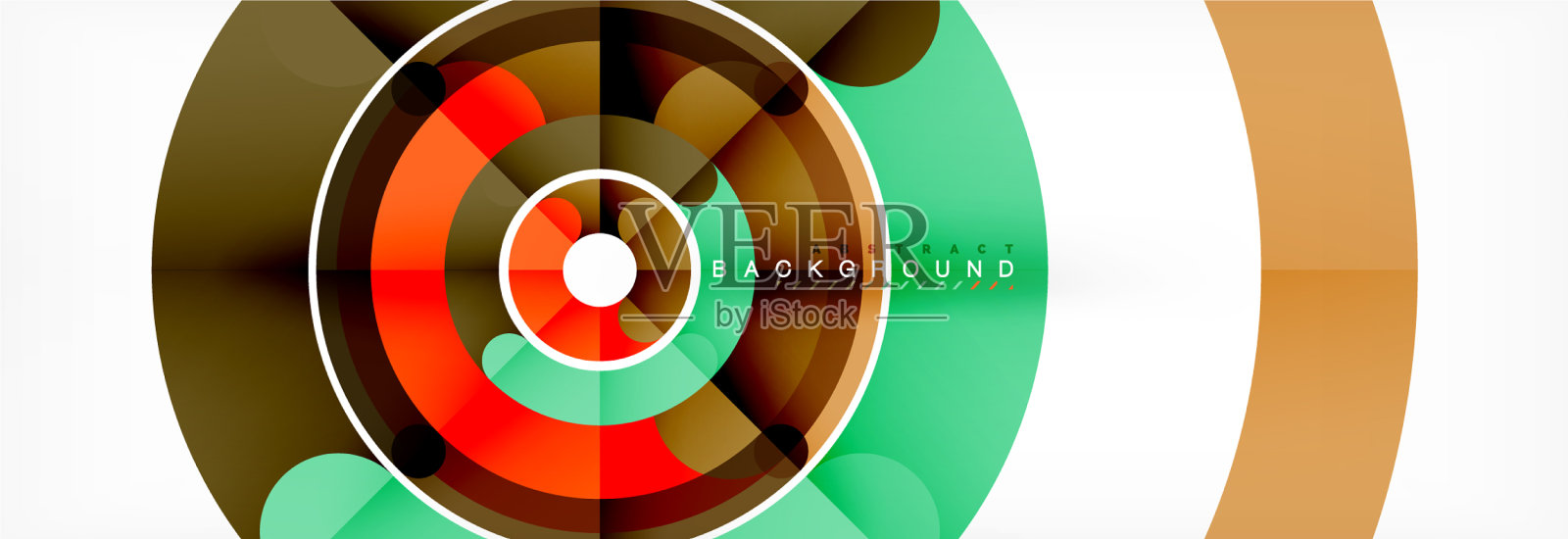 线条设计圈抽象背景插画图片素材