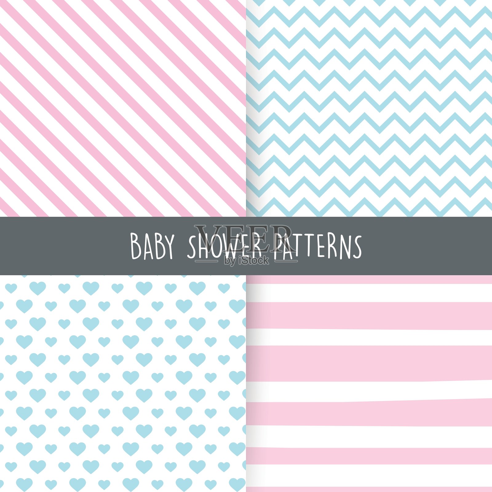 神奇可爱的背景插画图片素材