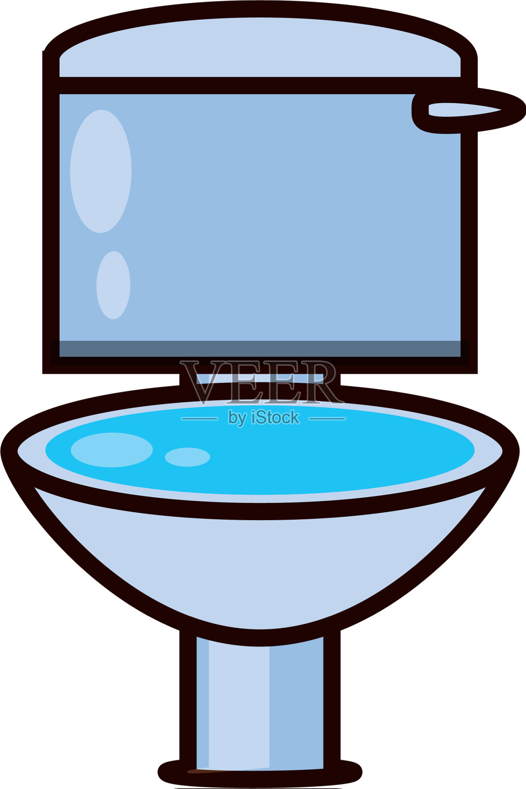 厕所卫生隔离图标设计元素图片