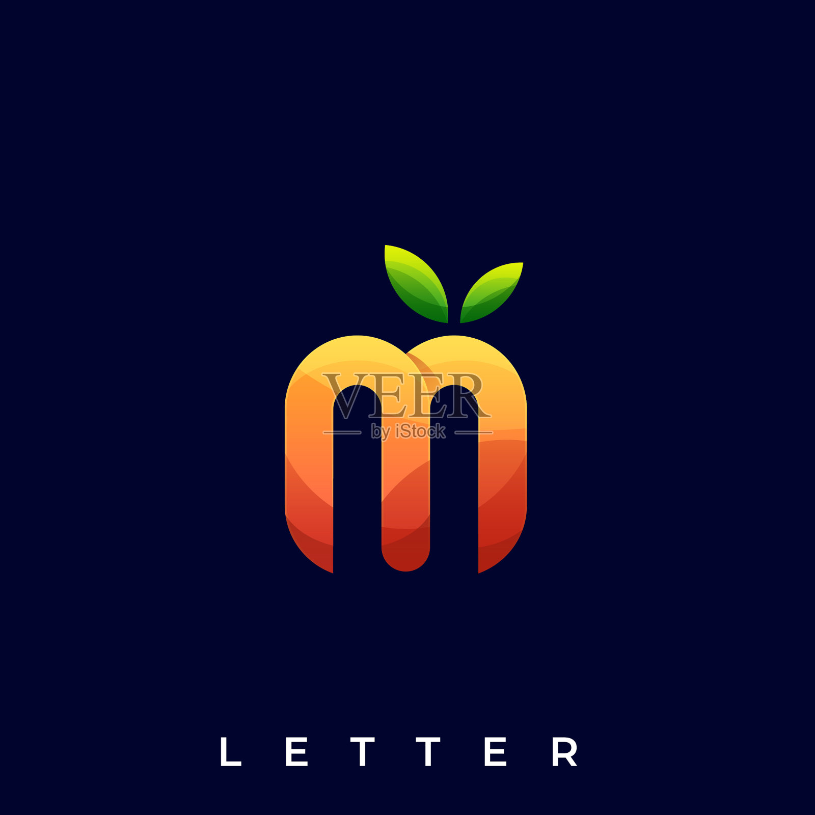 水果信模板插画图片素材