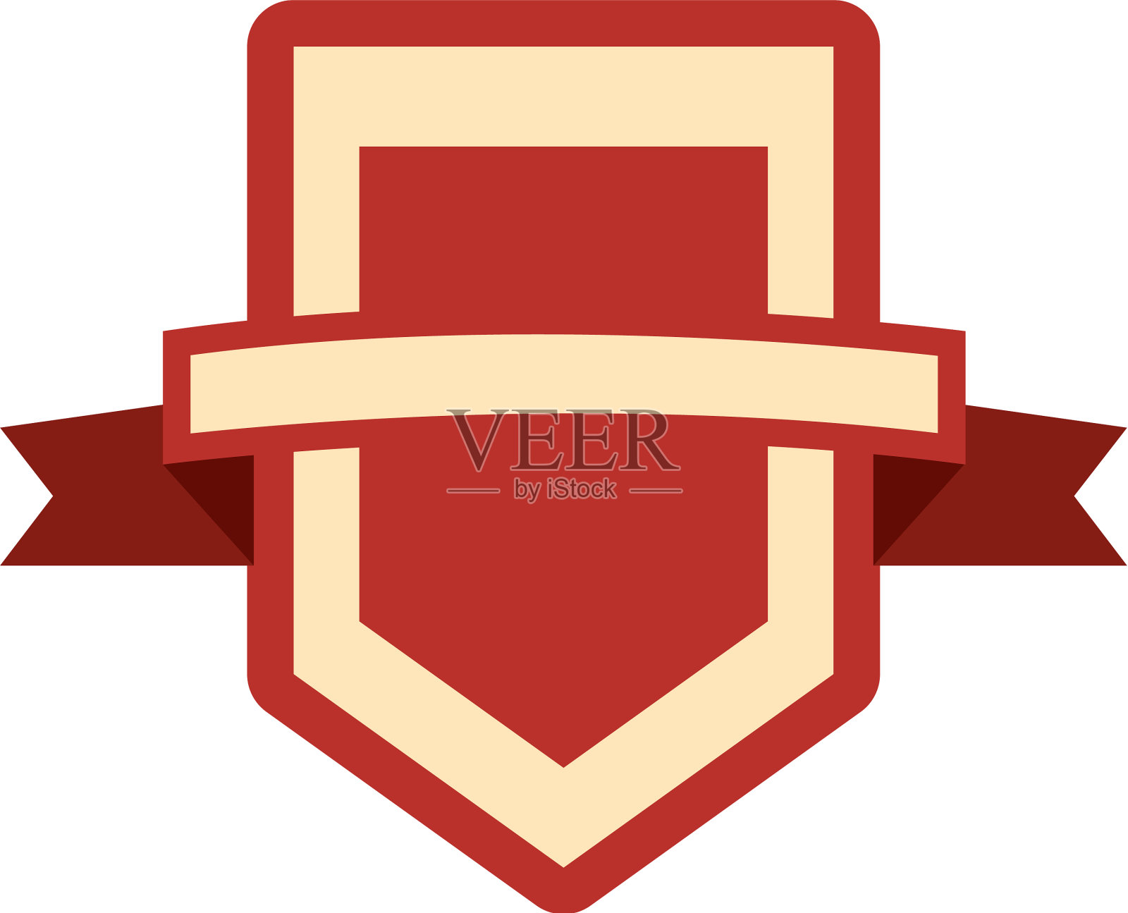 徽章空模板设计元素图片