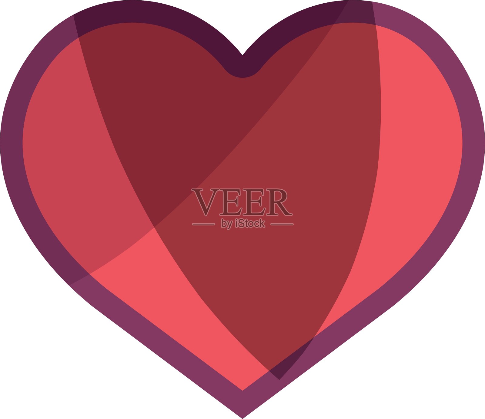 心爱孤立的图标插画图片素材