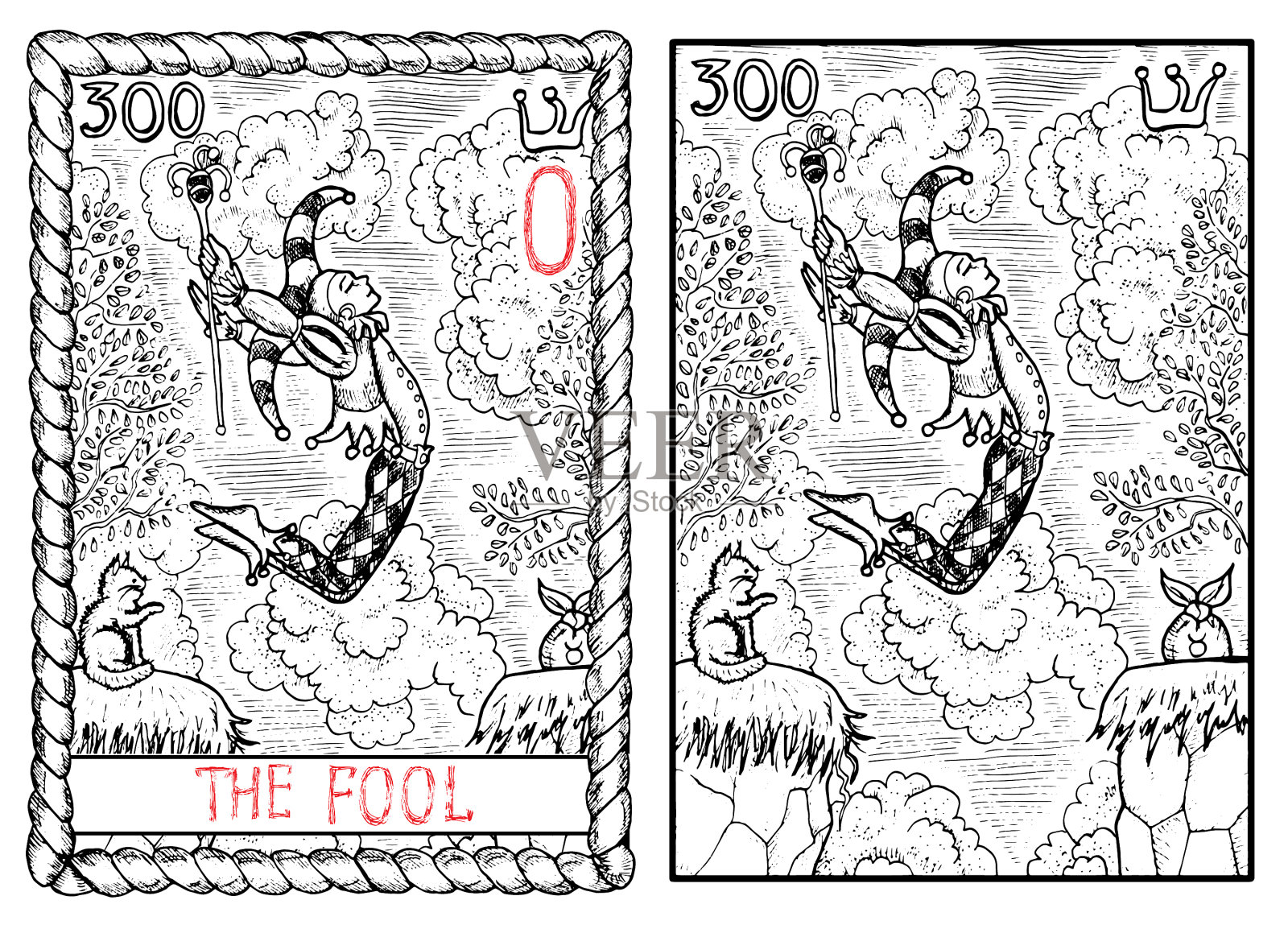 傻瓜插画图片素材