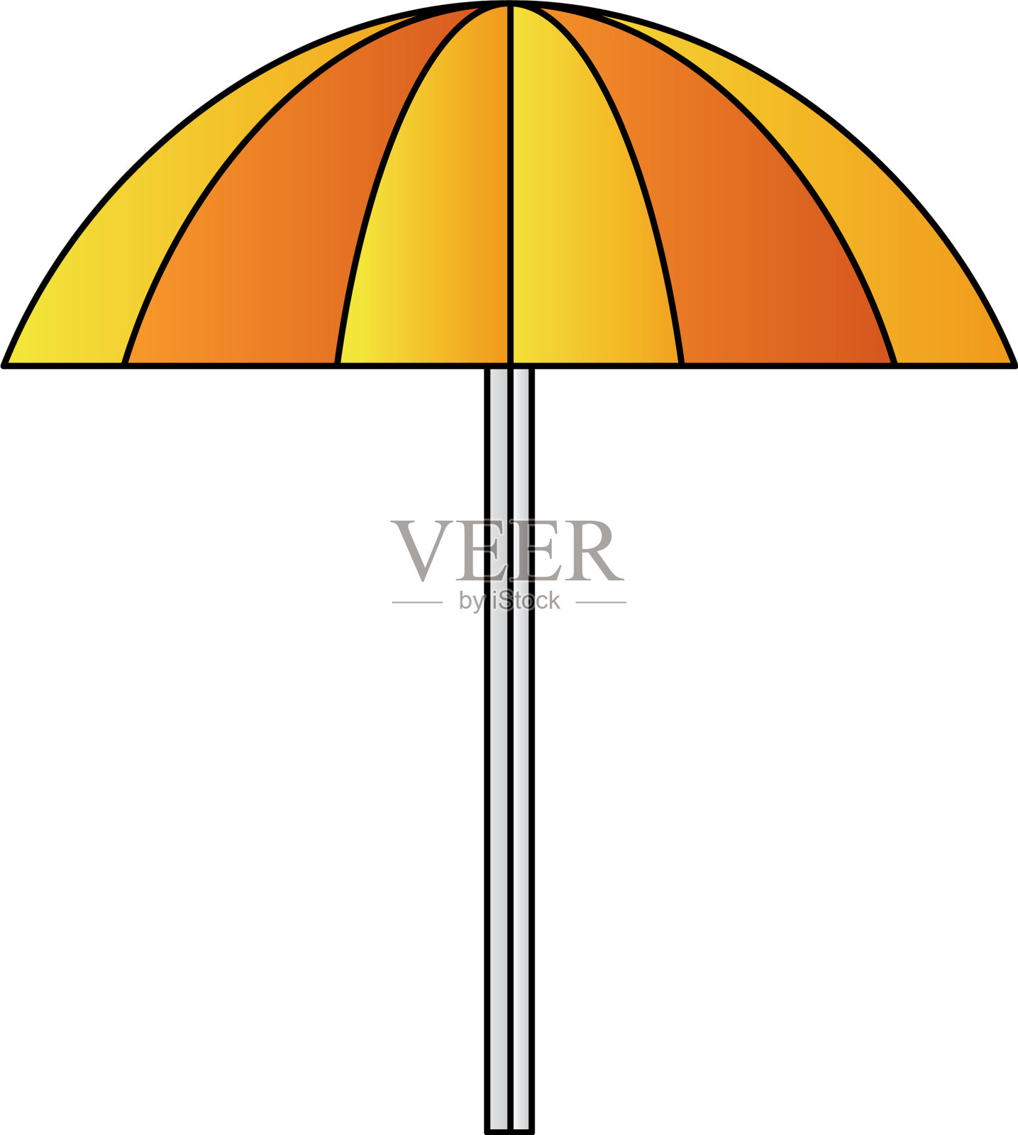 伞纸折纸设计元素图片