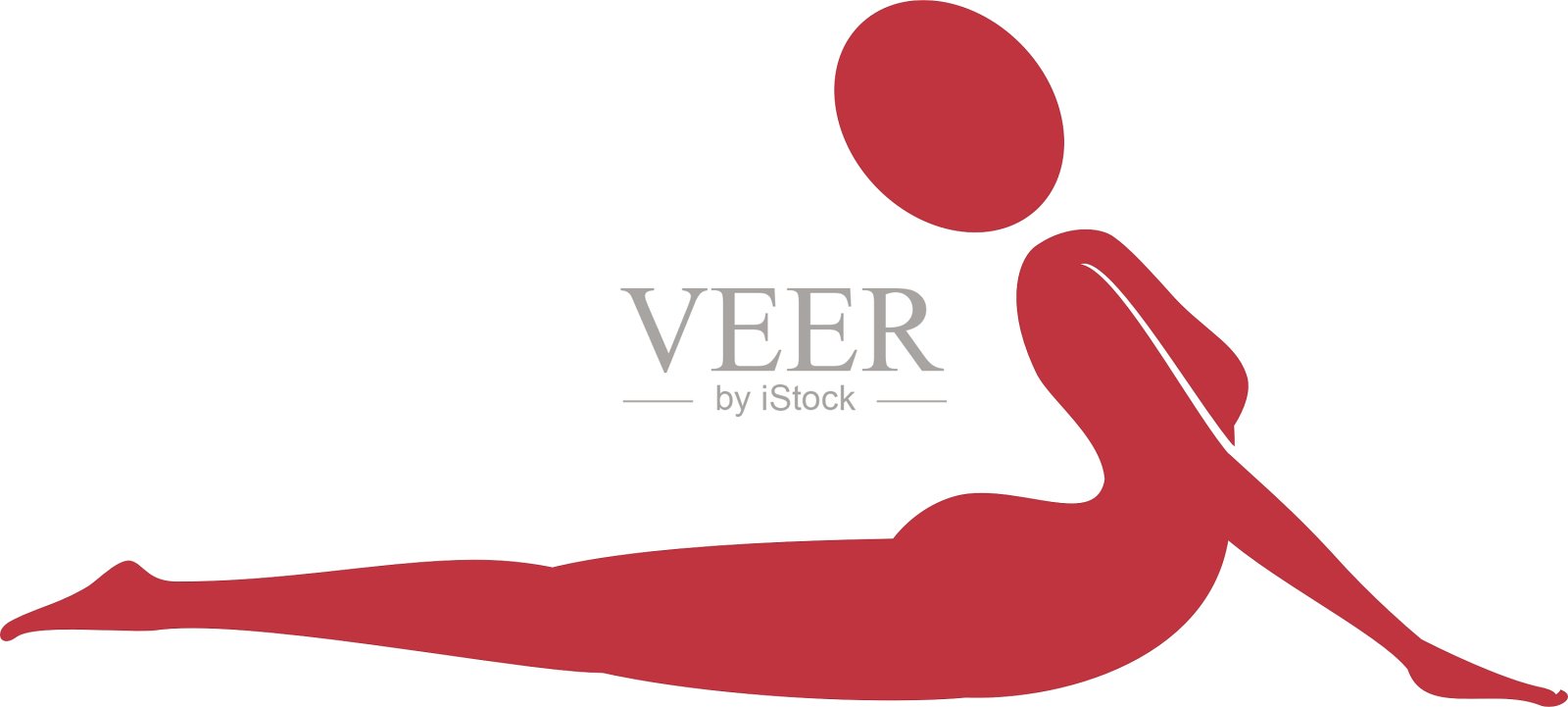 瑜伽身体女设计元素图片