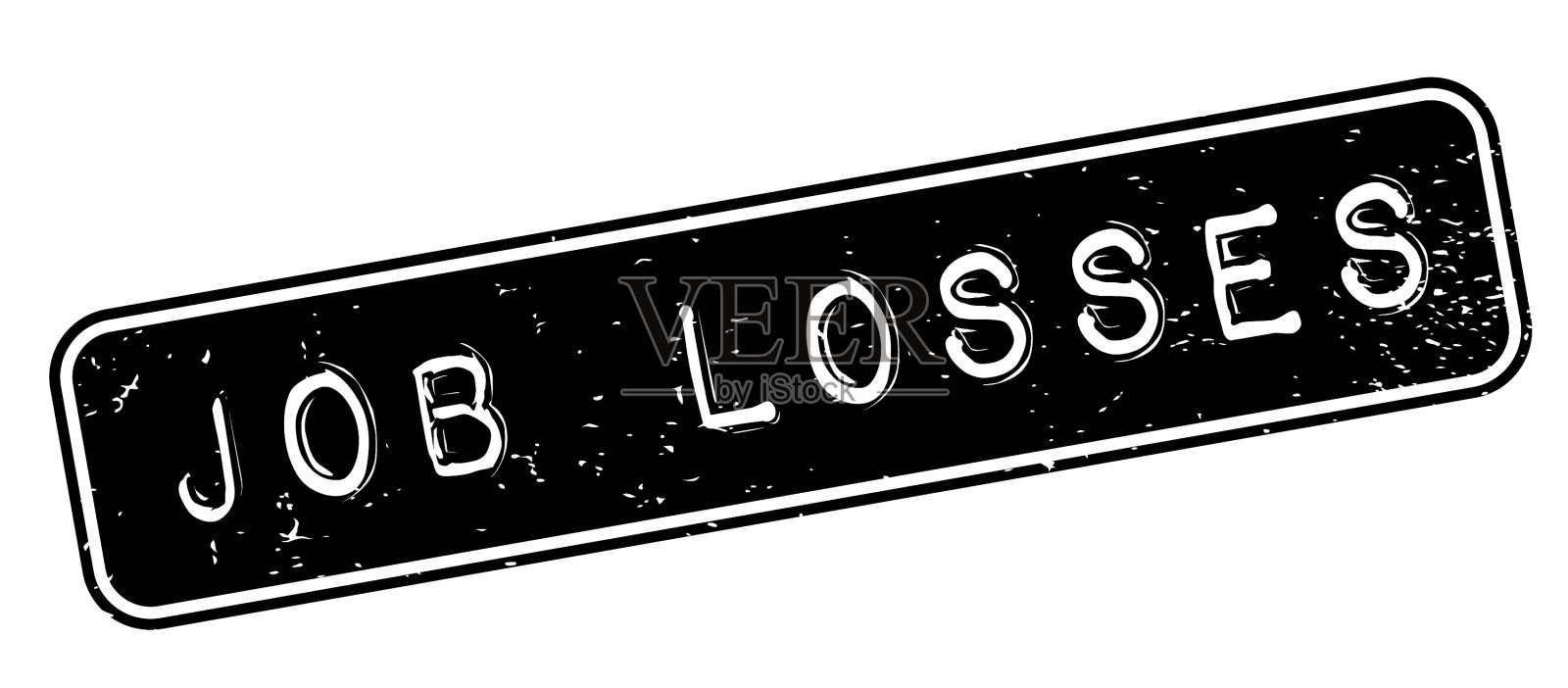 失业橡皮图章设计元素图片