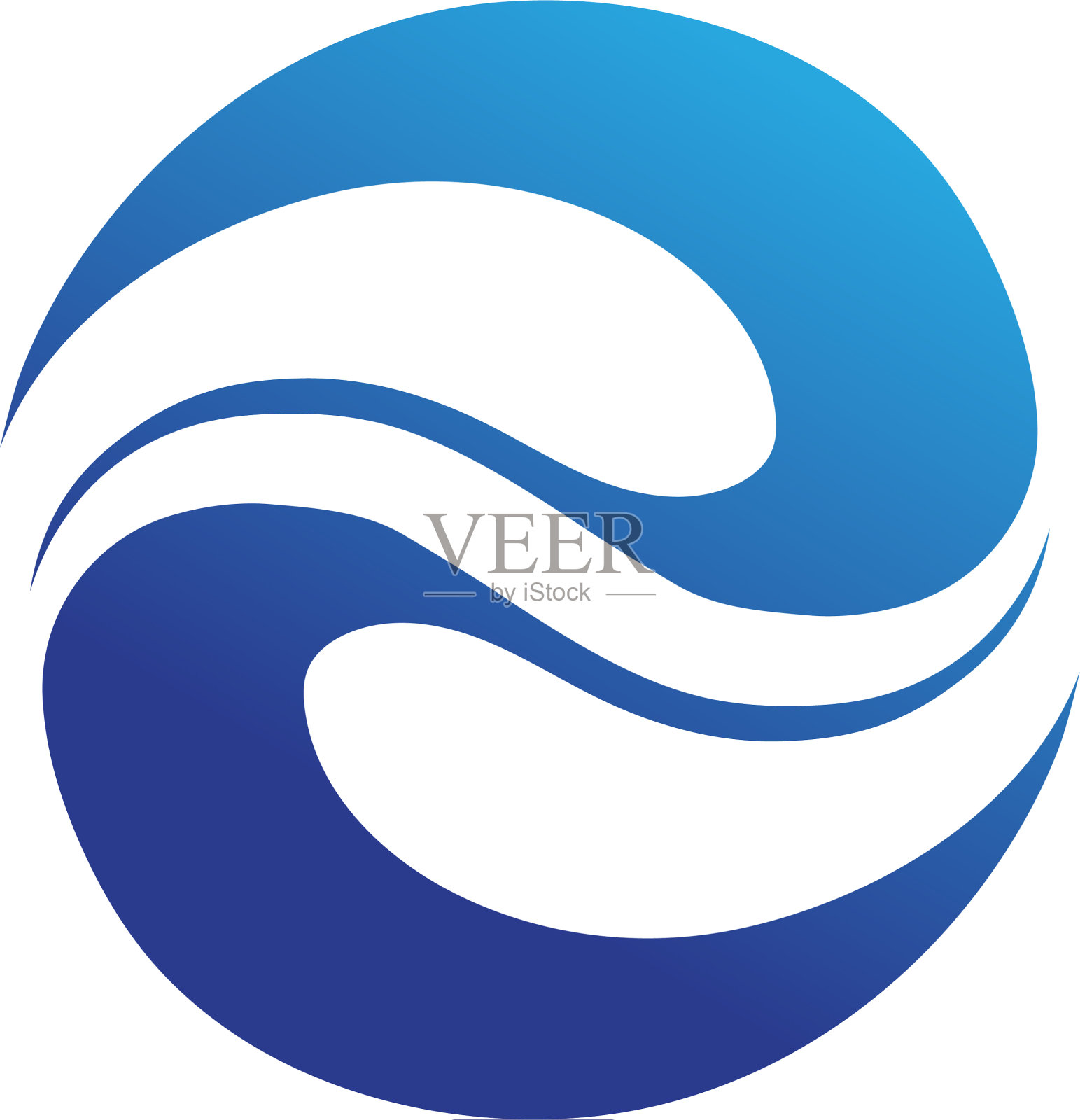 漩涡标志和符号设计元素图片