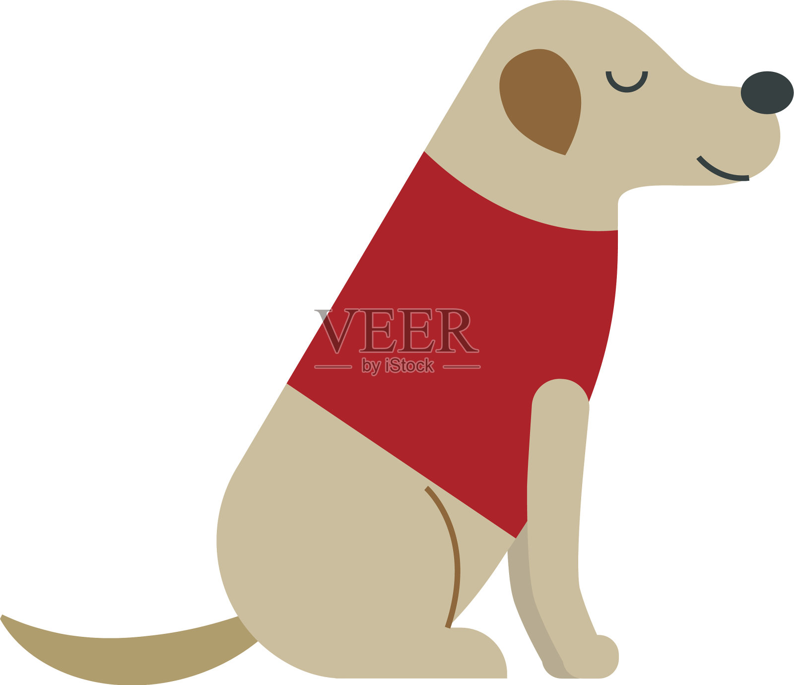 狗穿平设计元素图片