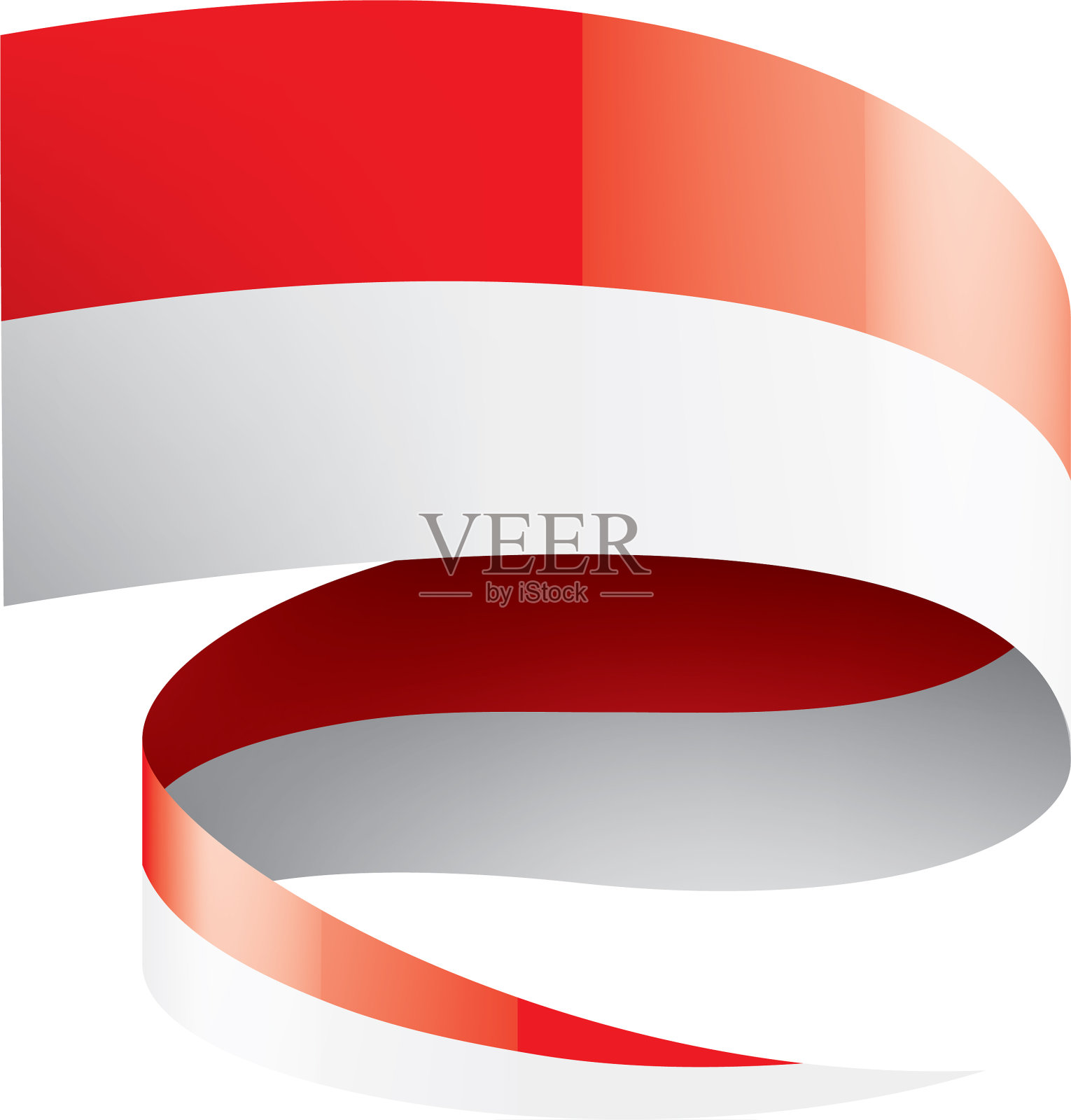 印度尼西亚国旗上有白色设计元素图片