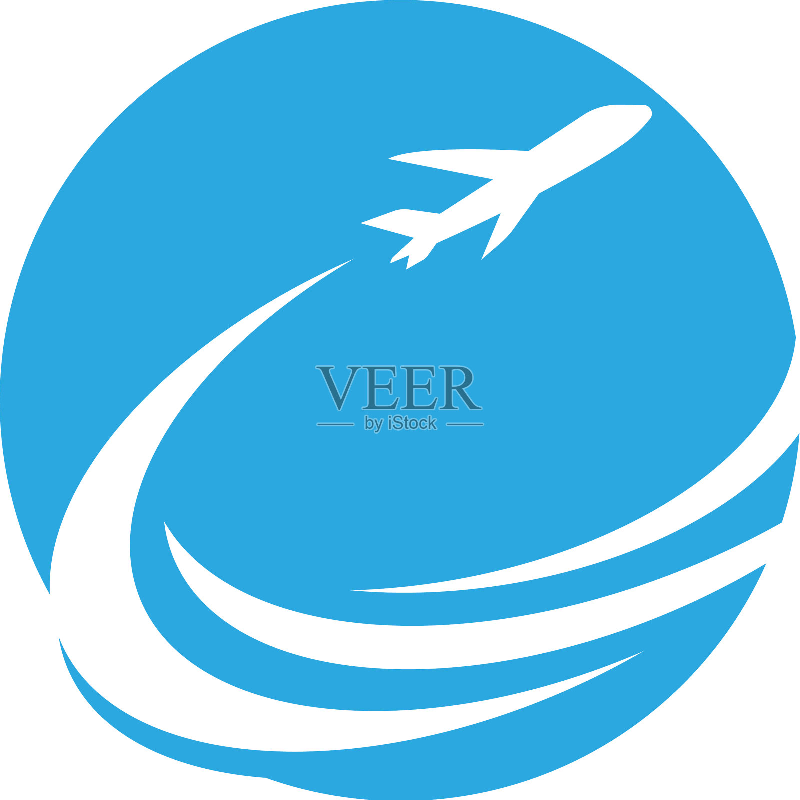 飞机图标设计元素图片