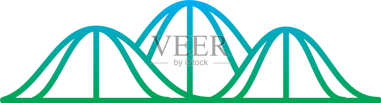 退化线美山生态自然风格设计元素图片