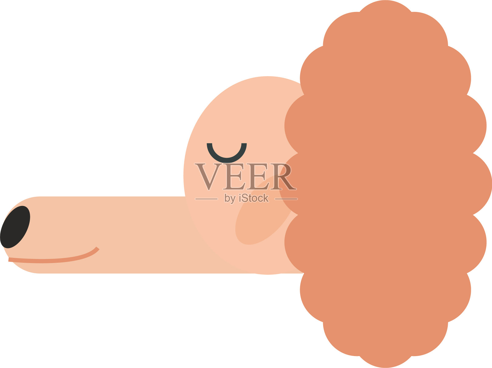 犬头平设计元素图片