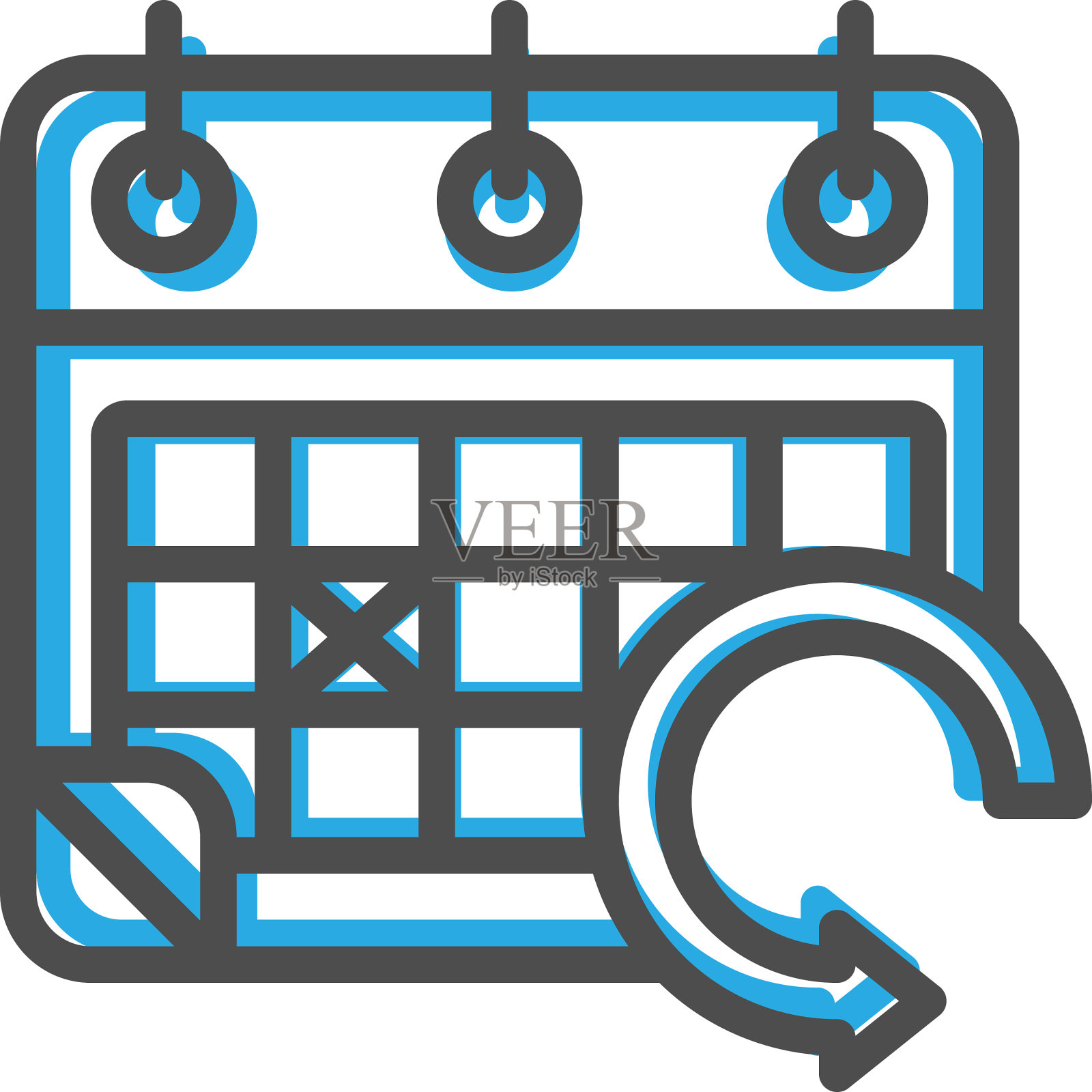 现代和极简图标设计管理图标设计元素图片