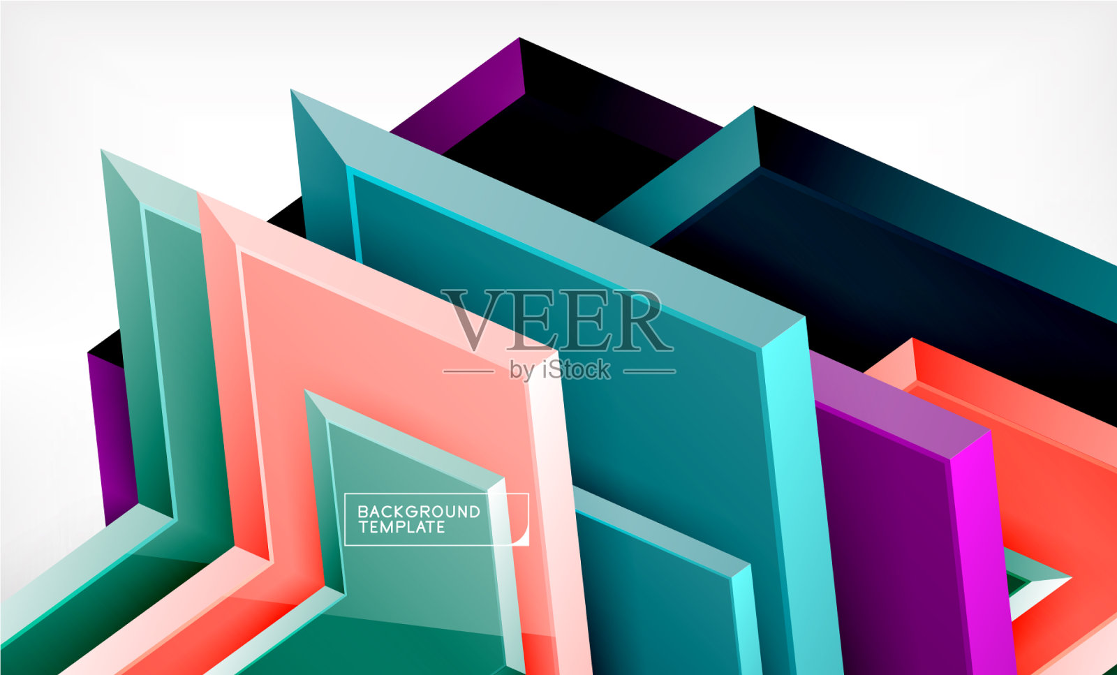 有光泽的箭头背景干净现代插画图片素材