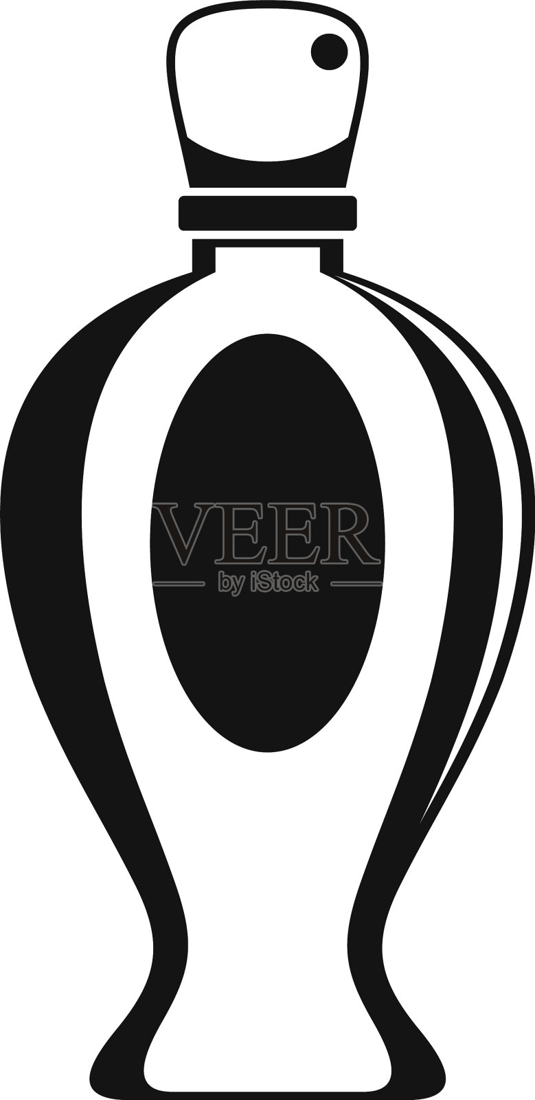 香水瓶的图标插画图片素材