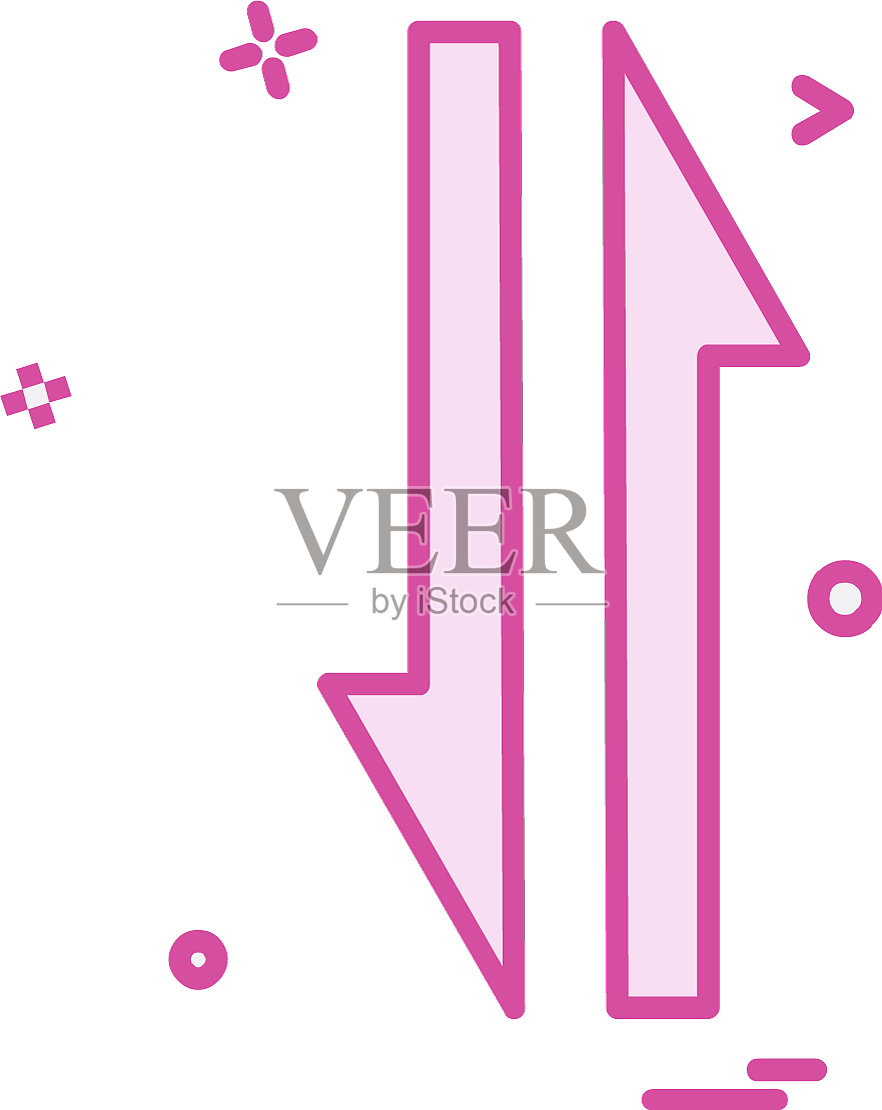 箭头图标设计插画图片素材