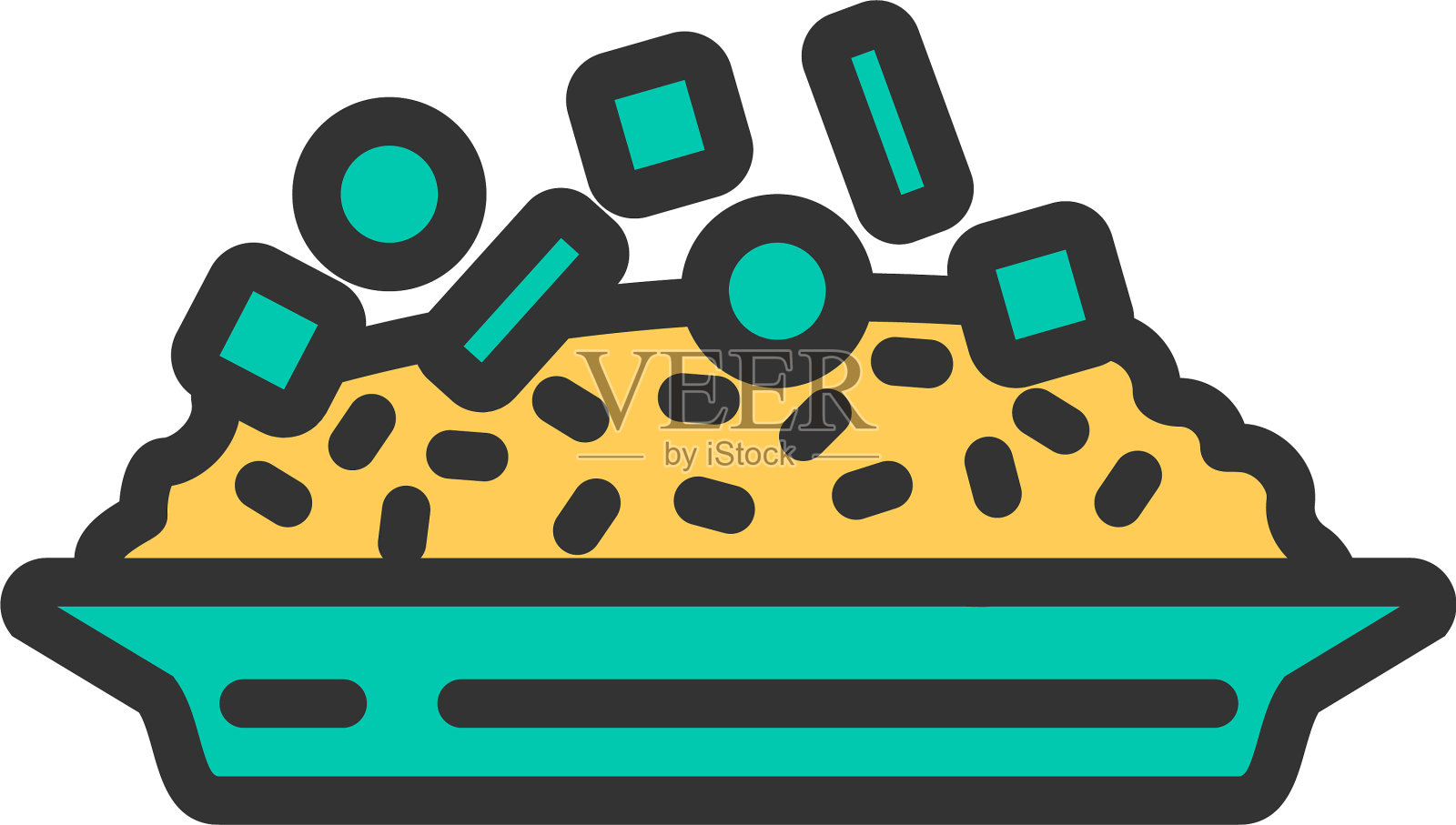 意大利调味饭图标设计美食图标设计设计元素图片