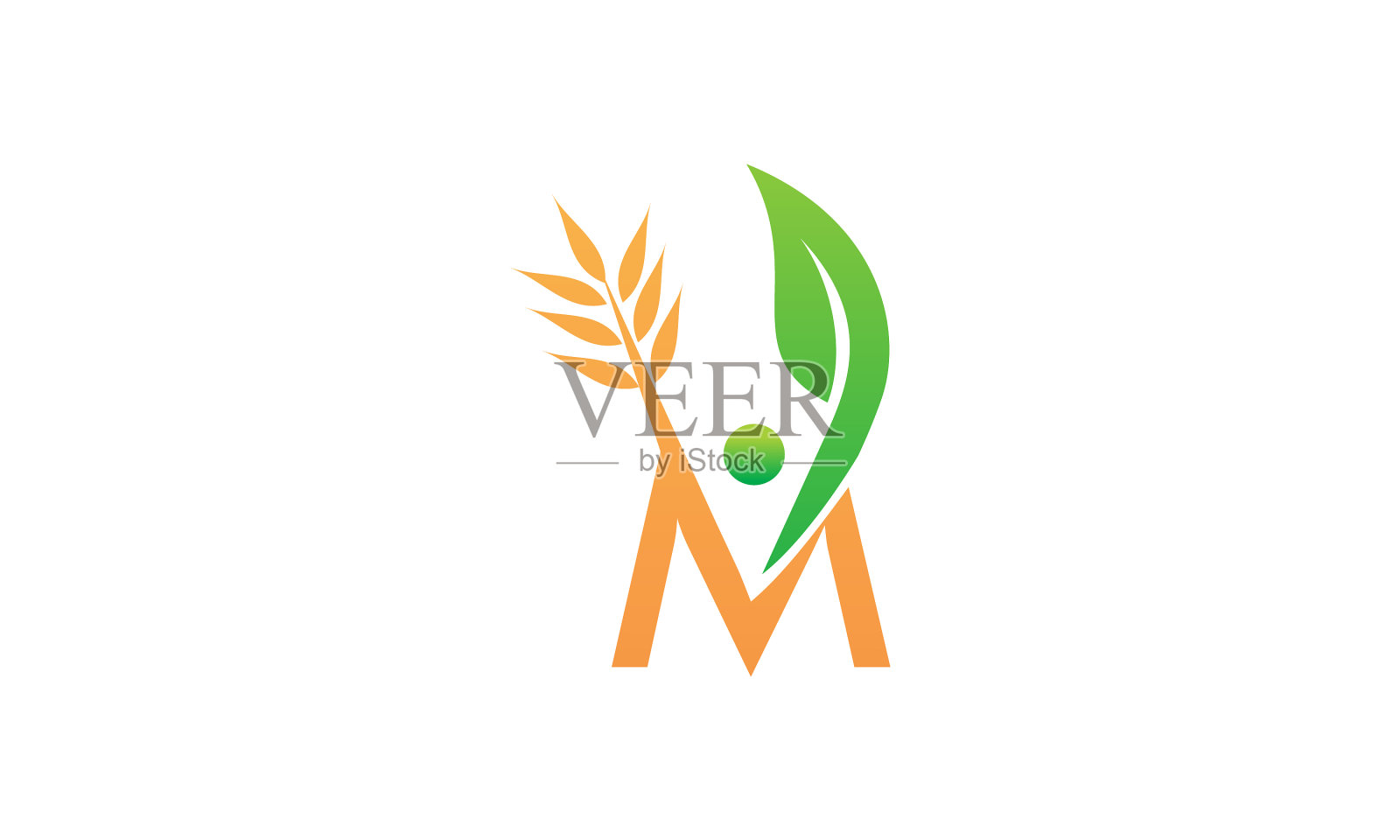 健康整体中心初始m设计元素图片