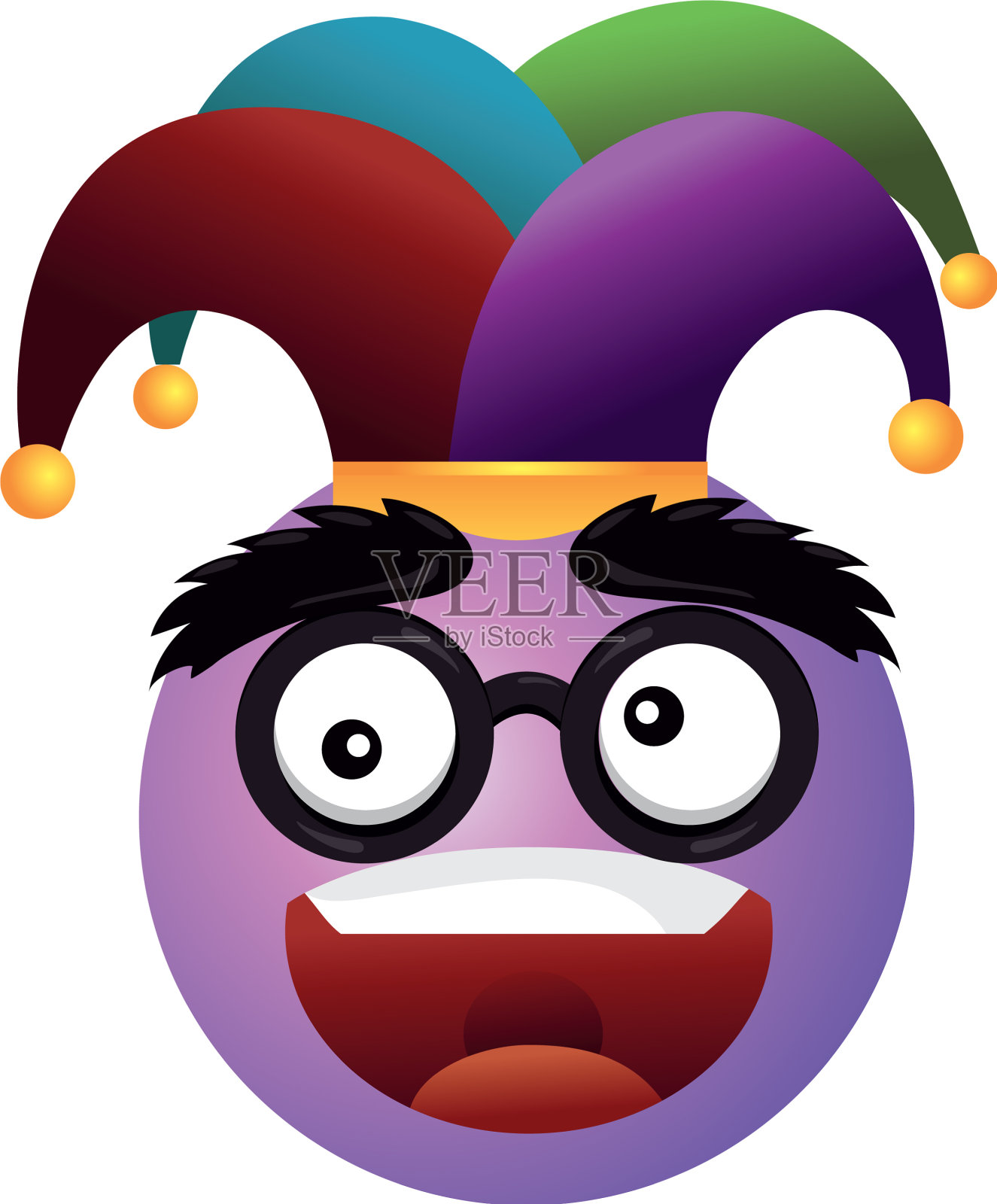 愚人节卡通设计元素图片