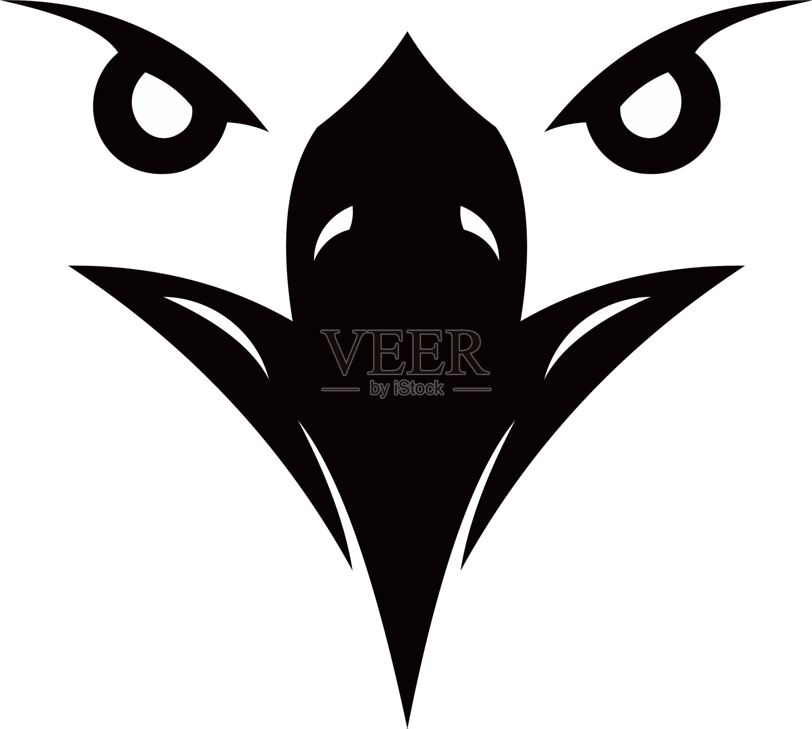 鹰鸟标志设计元素图片