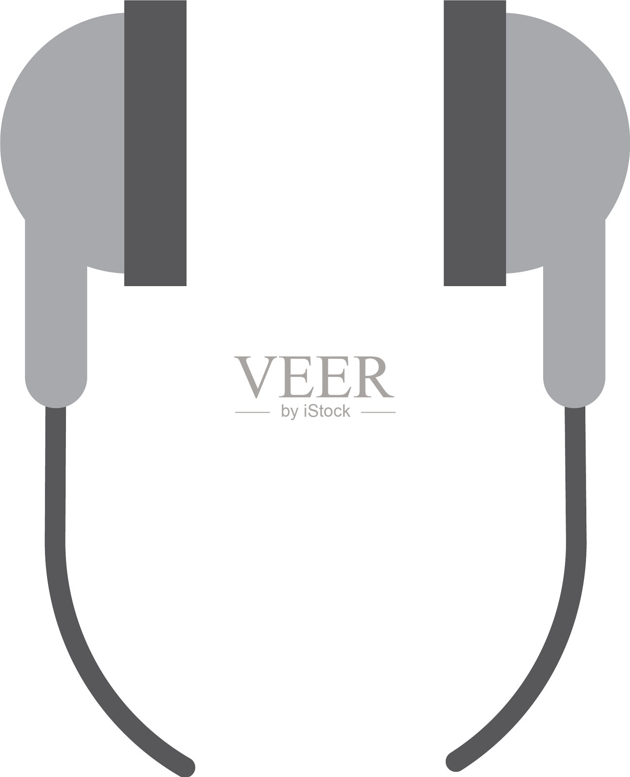 音频耳机孤立图标插画图片素材