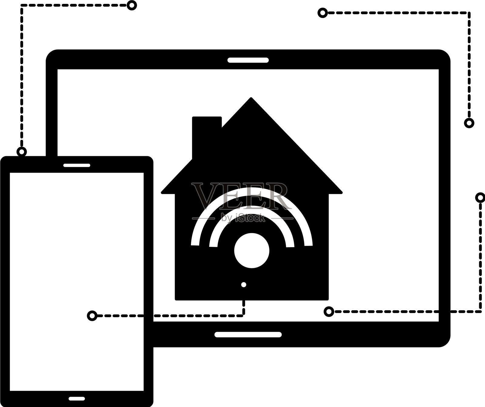 智能家居相关设计元素图片