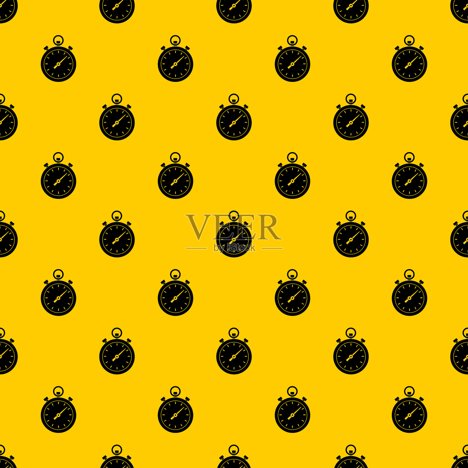 天文钟模式插画图片素材