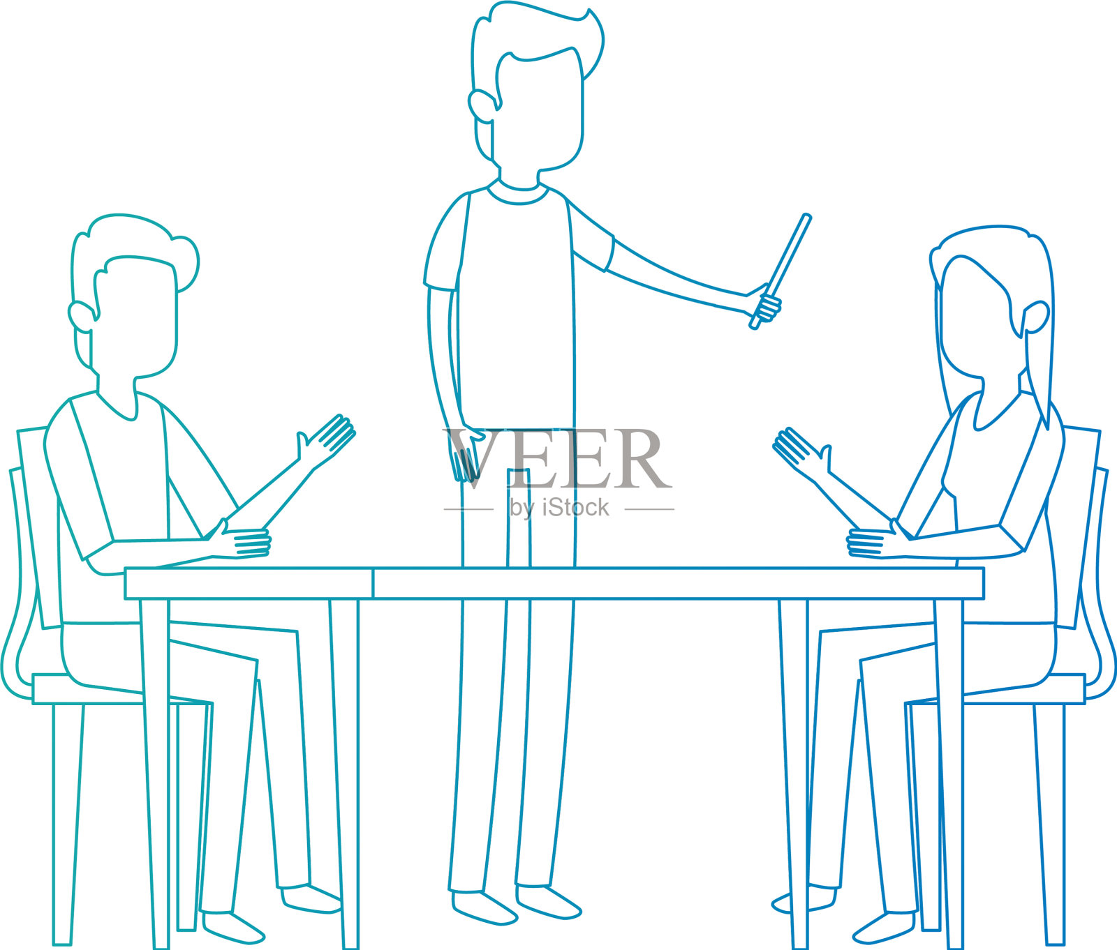 人教学生性格设计元素图片