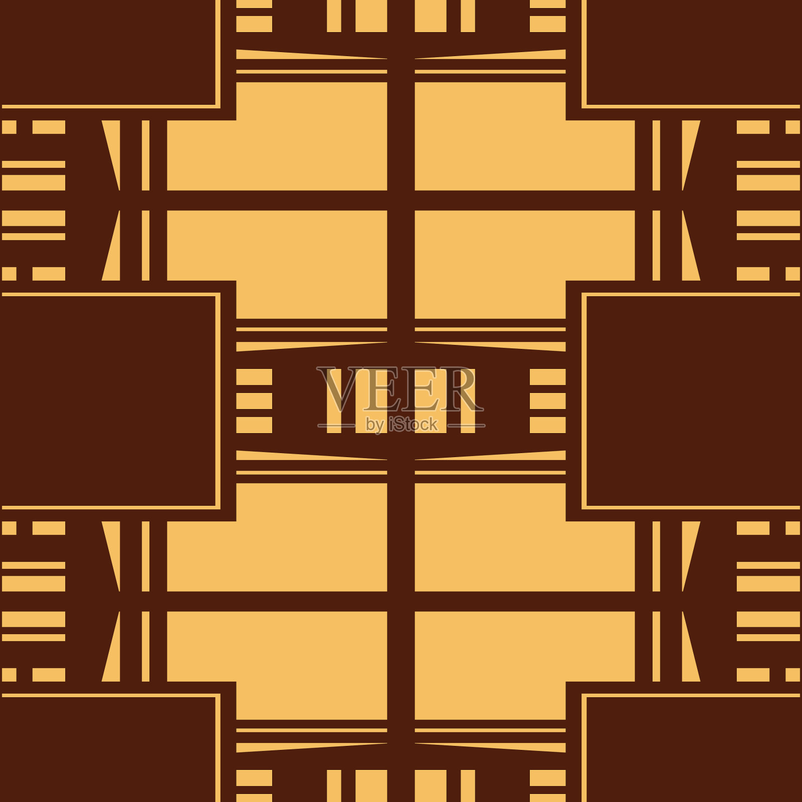 无缝的艺术装饰图案插画图片素材