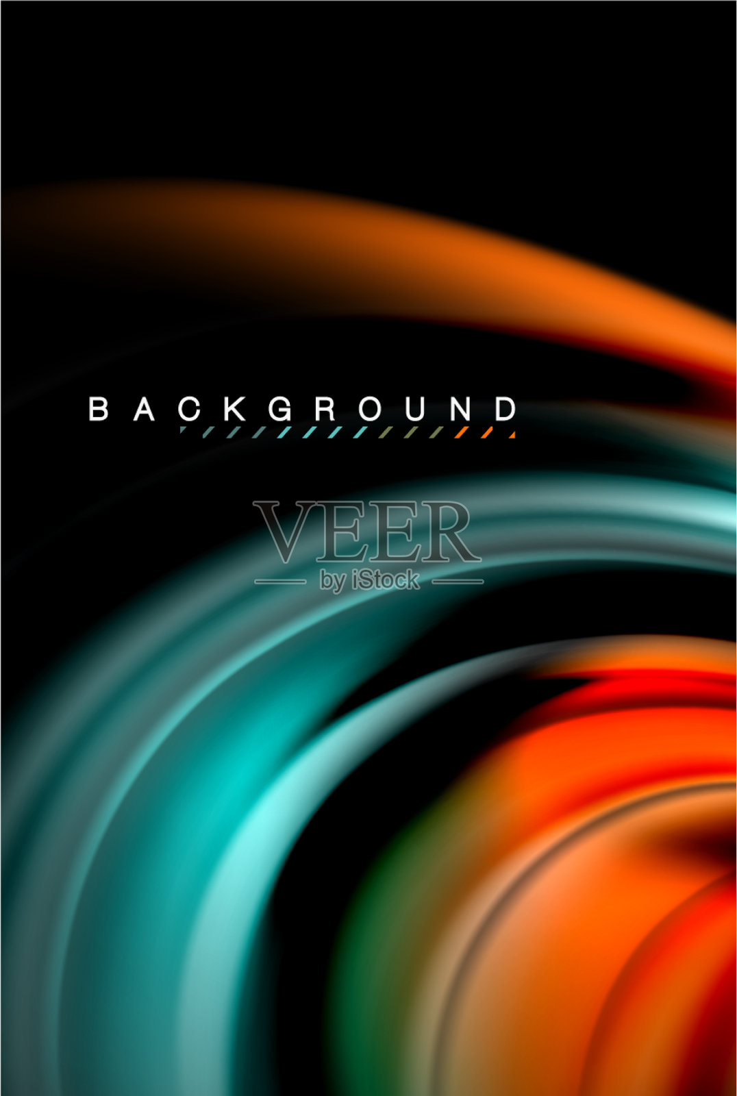 流动的液体颜色设计彩色大理石或插画图片素材