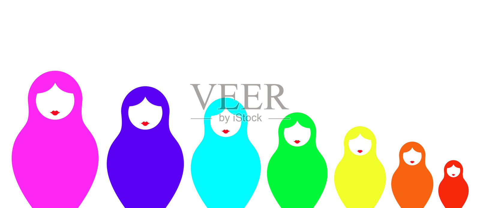 俄罗斯套娃玛丽莎奥斯卡集图标缤纷图标素材