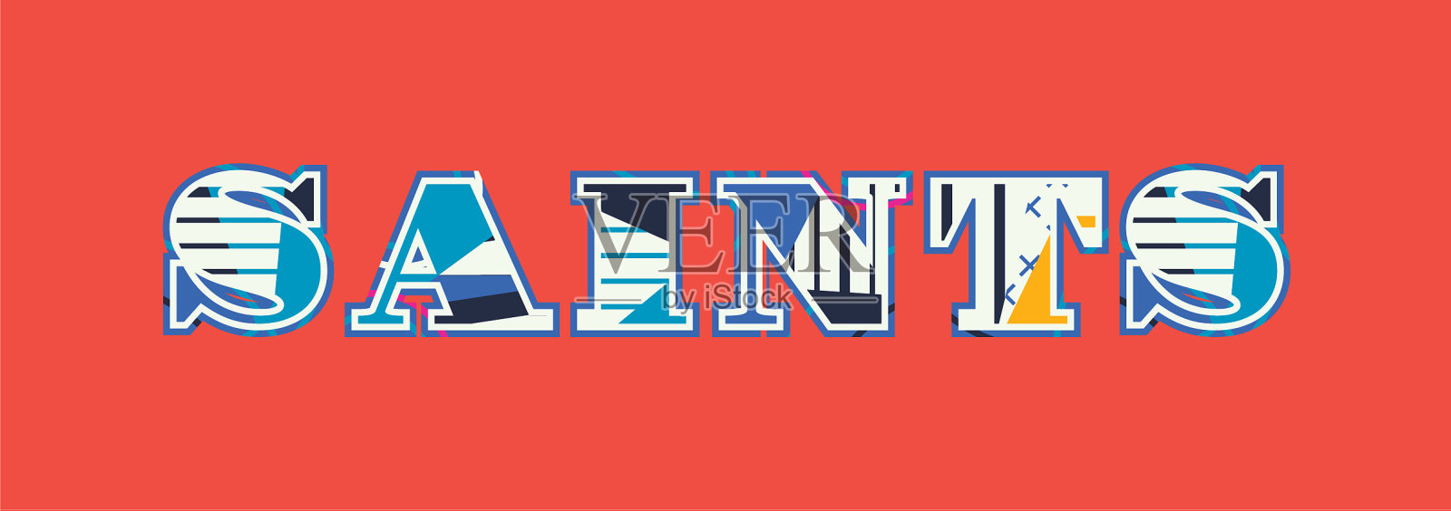 圣人概念词艺术插画图片素材