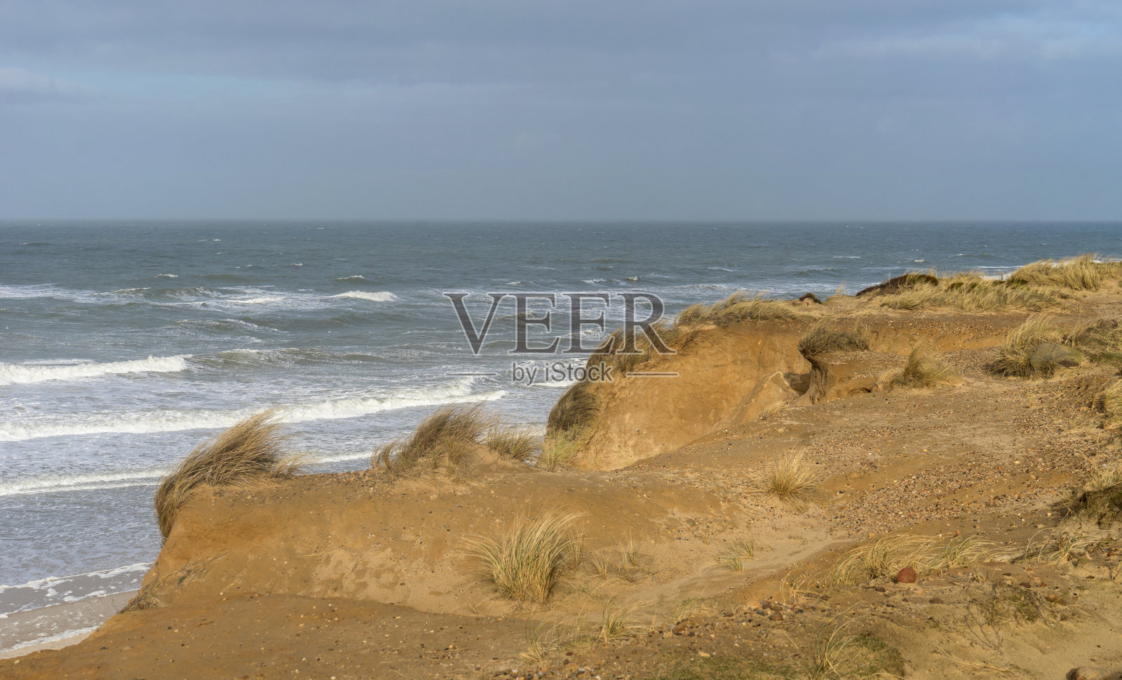 希尔特岛的沙丘照片摄影图片