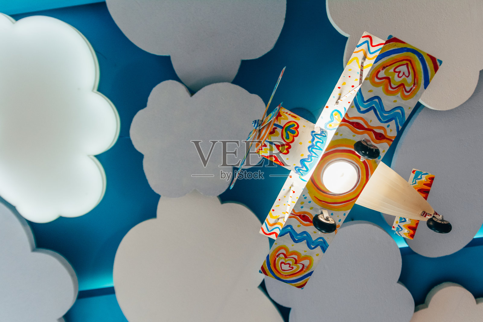 美丽的飞机玩具照片摄影图片