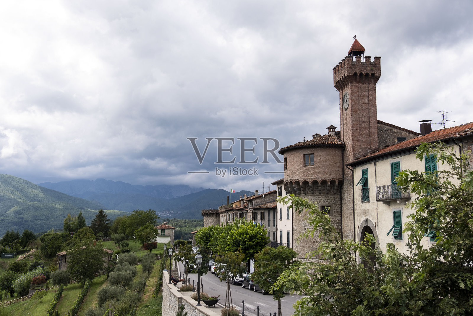 意大利,托斯卡纳的景观照片摄影图片