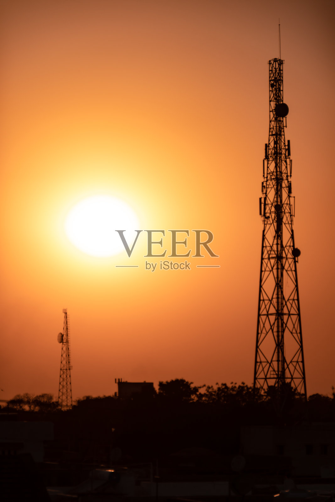 日落时间照片摄影图片