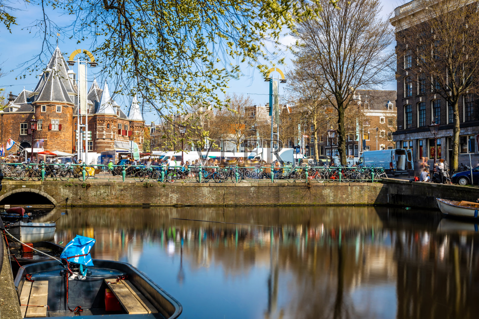 荷兰阿姆斯特丹的瓦格门屋照片摄影图片