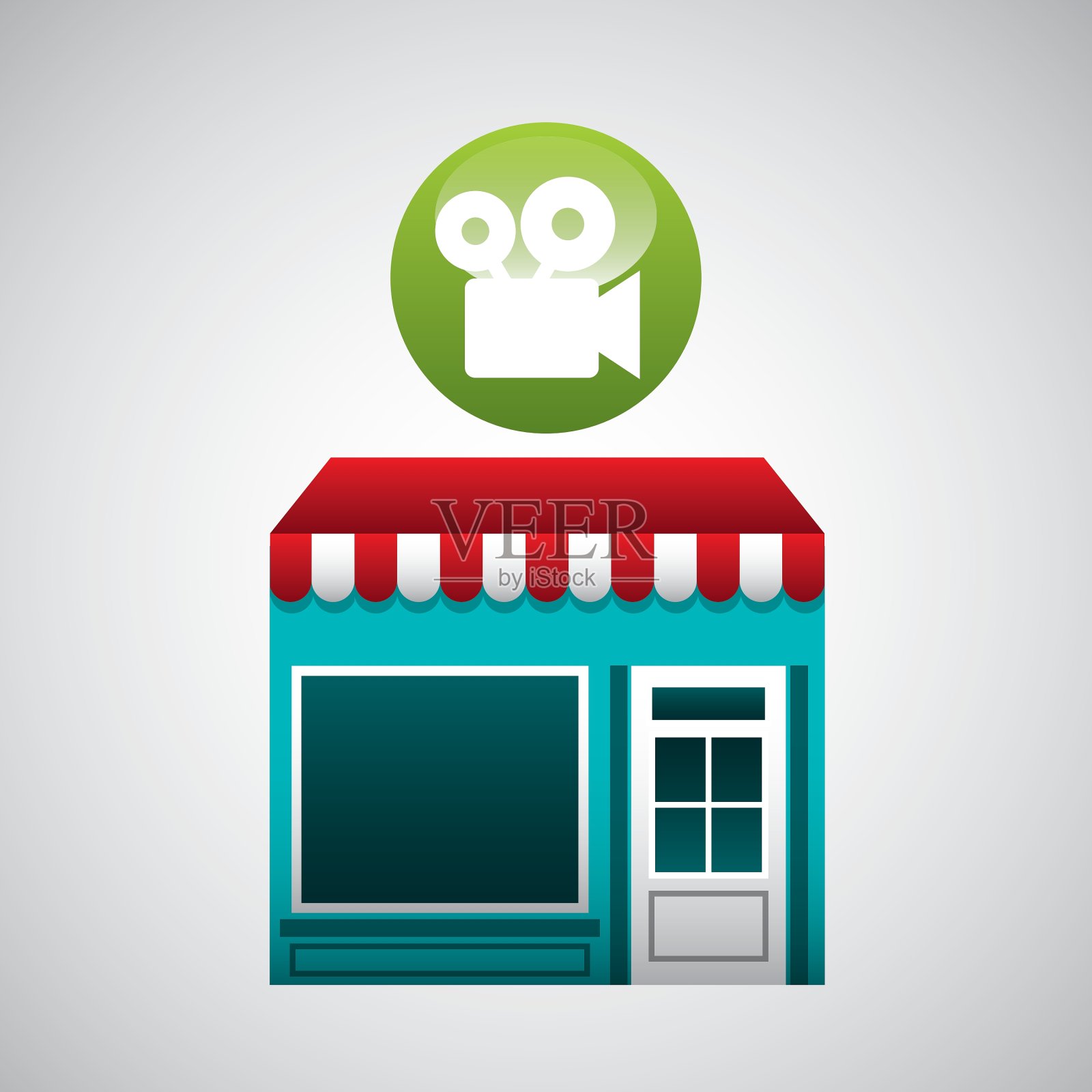 网上市场购买电影图片插画图片素材