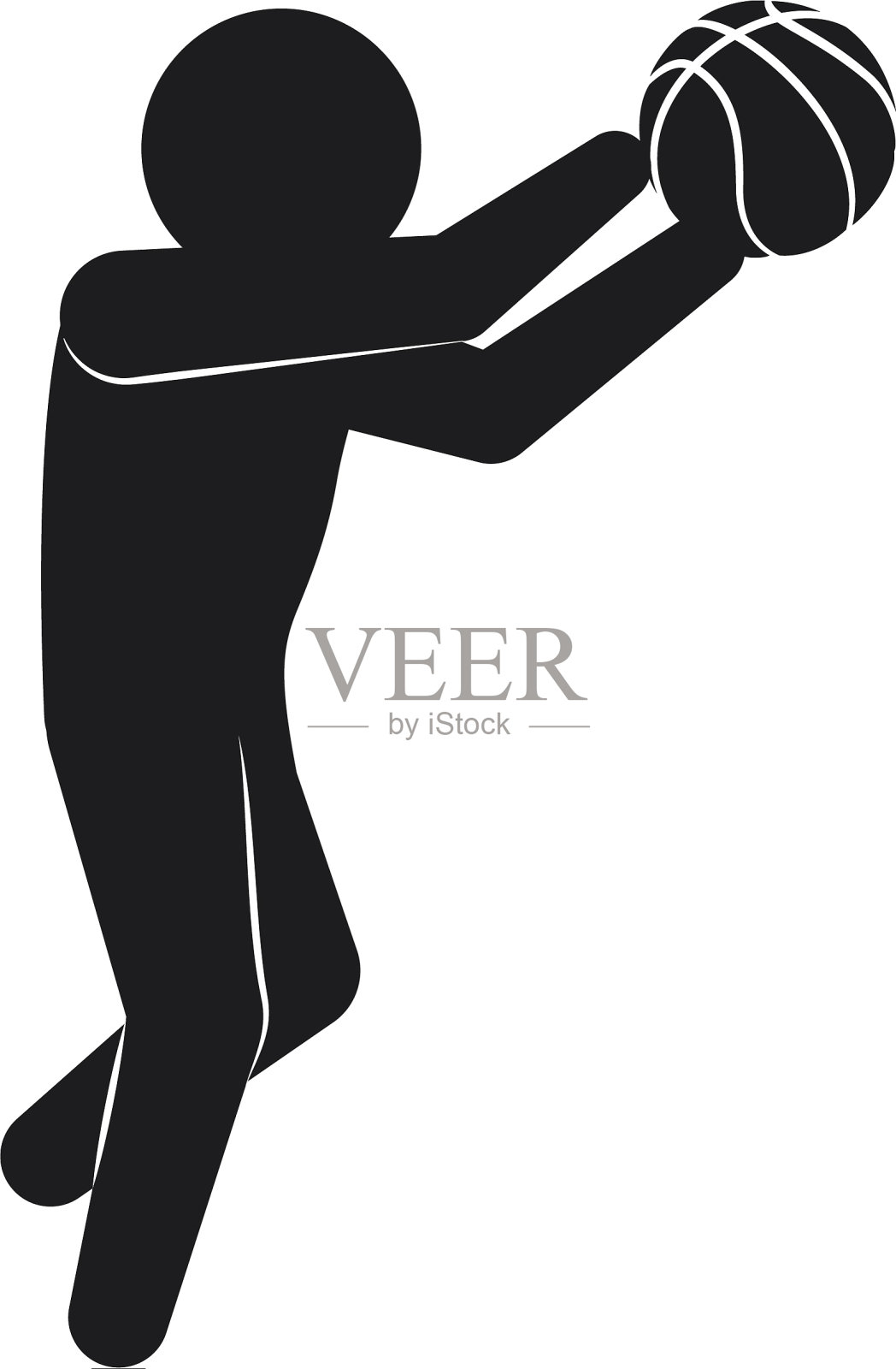 篮球运动员的运动员设计元素图片