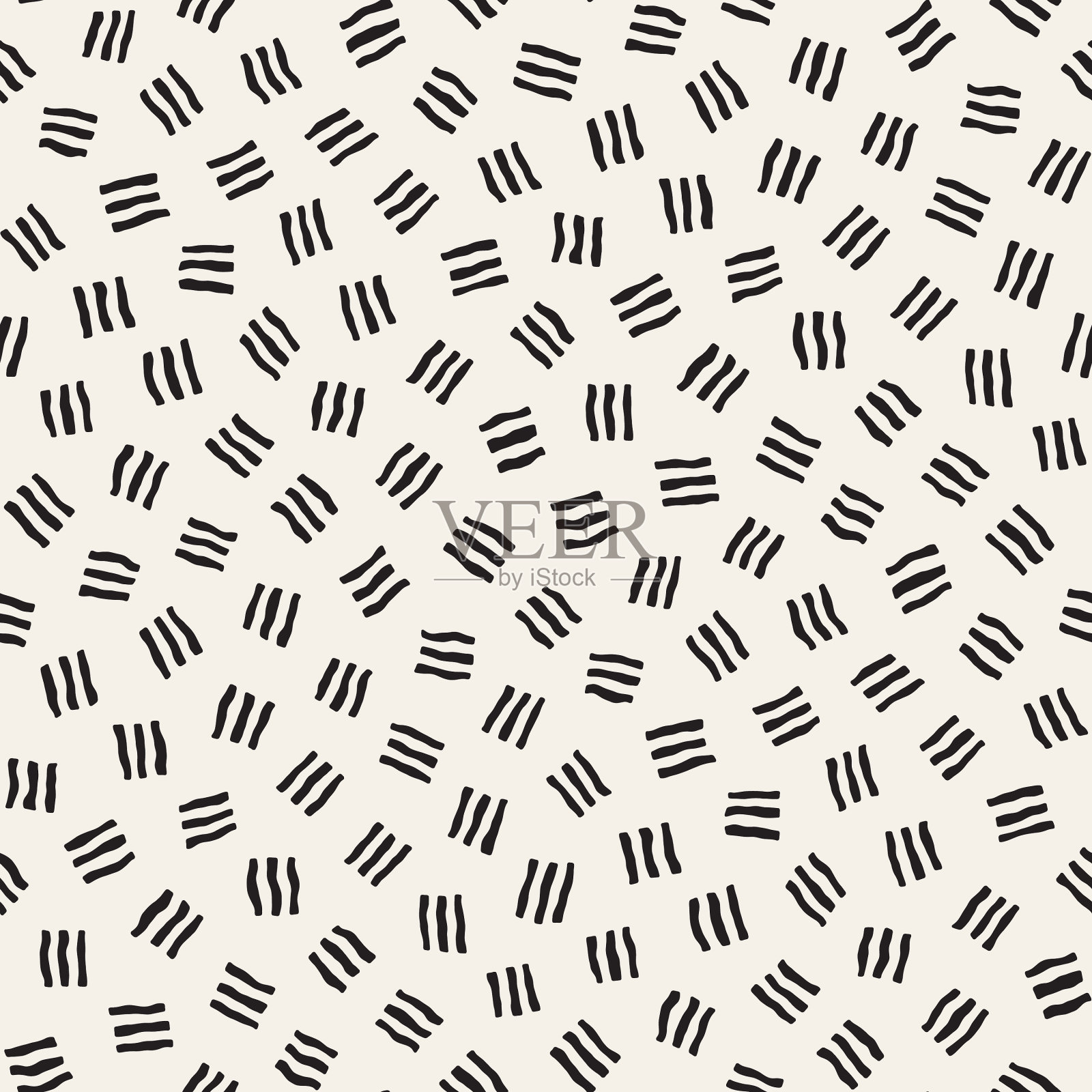 无缝图案抽象背景用插画图片素材