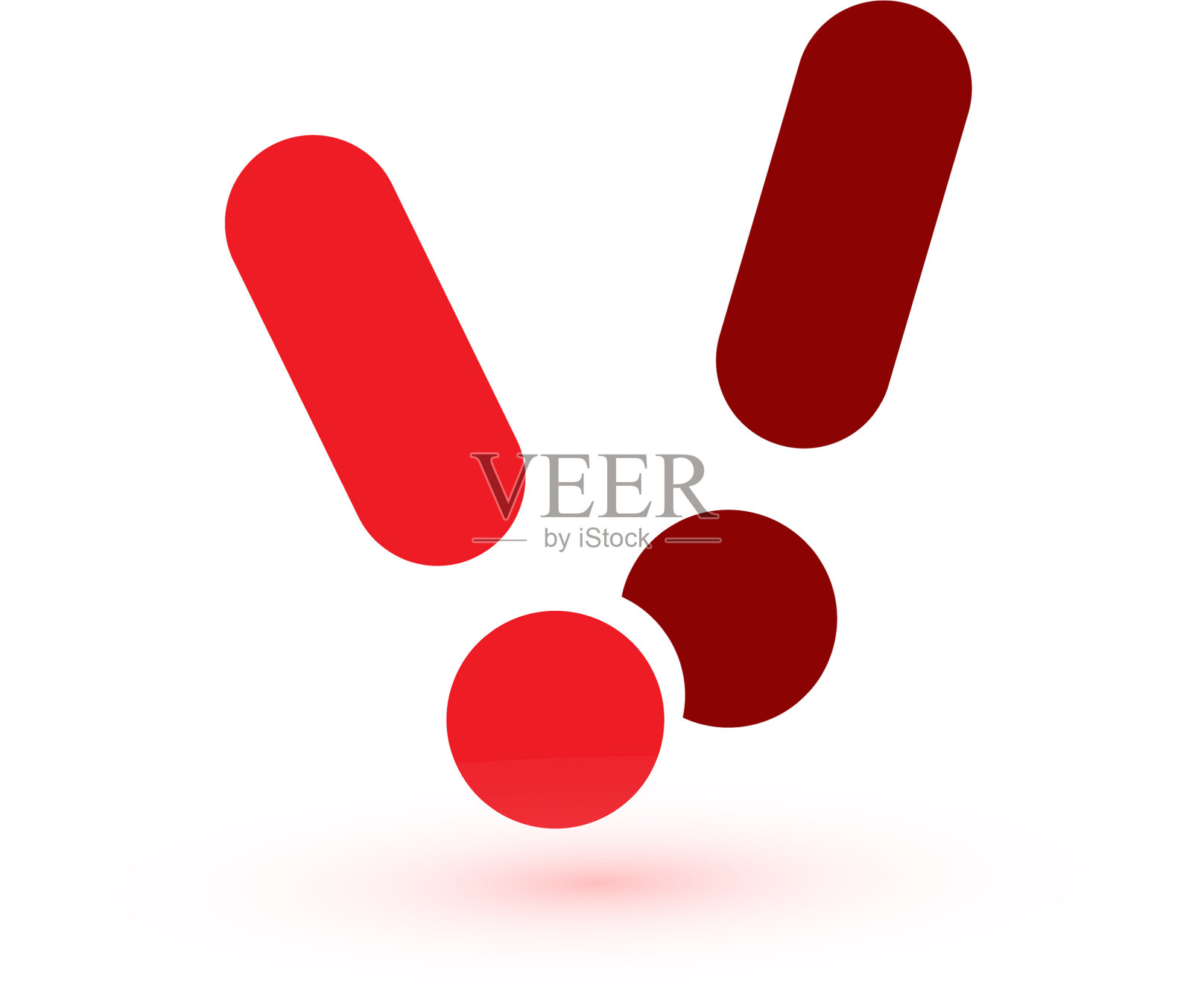 感叹号注意网络信息危险设计元素图片