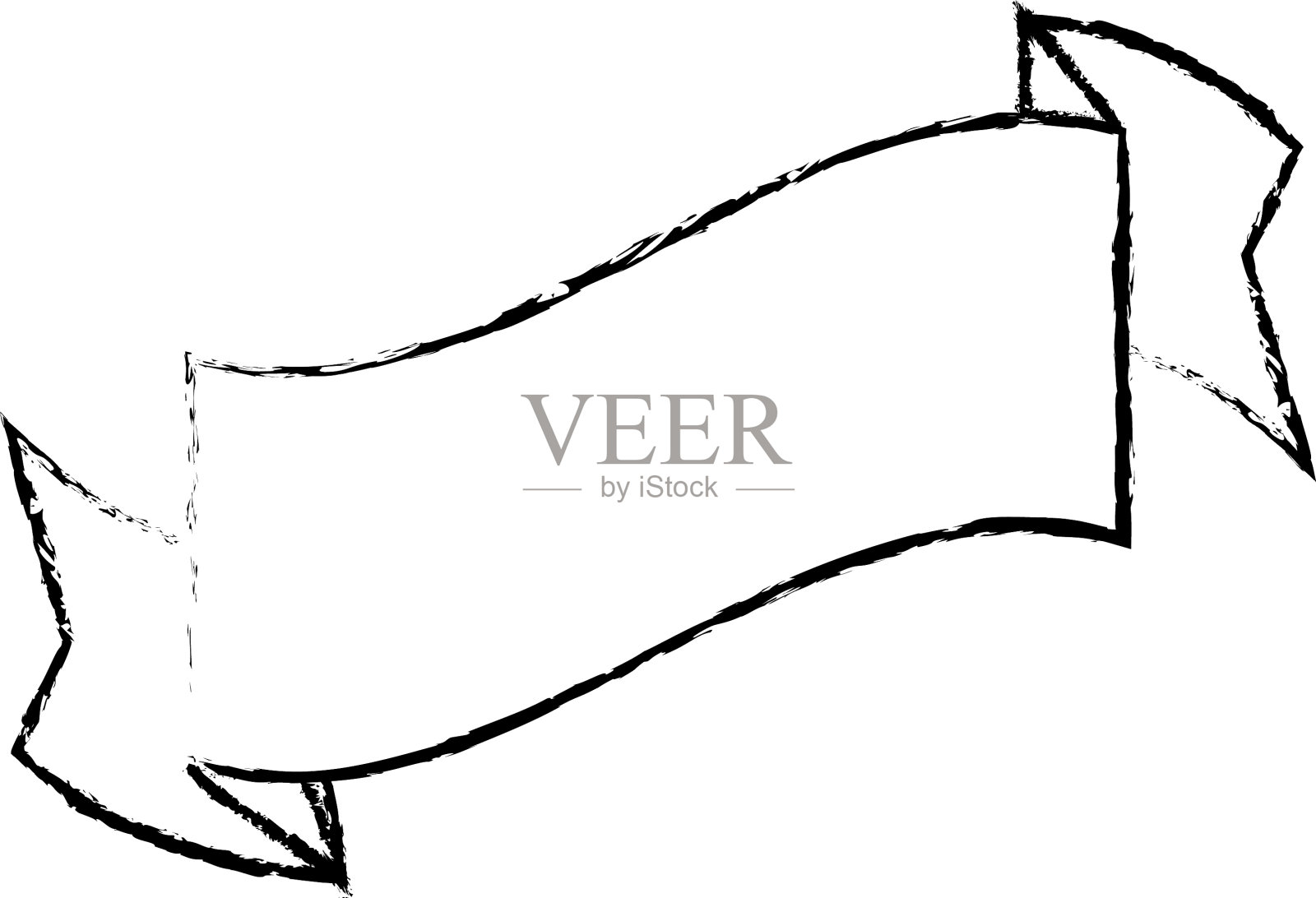 装饰带图标设计元素图片